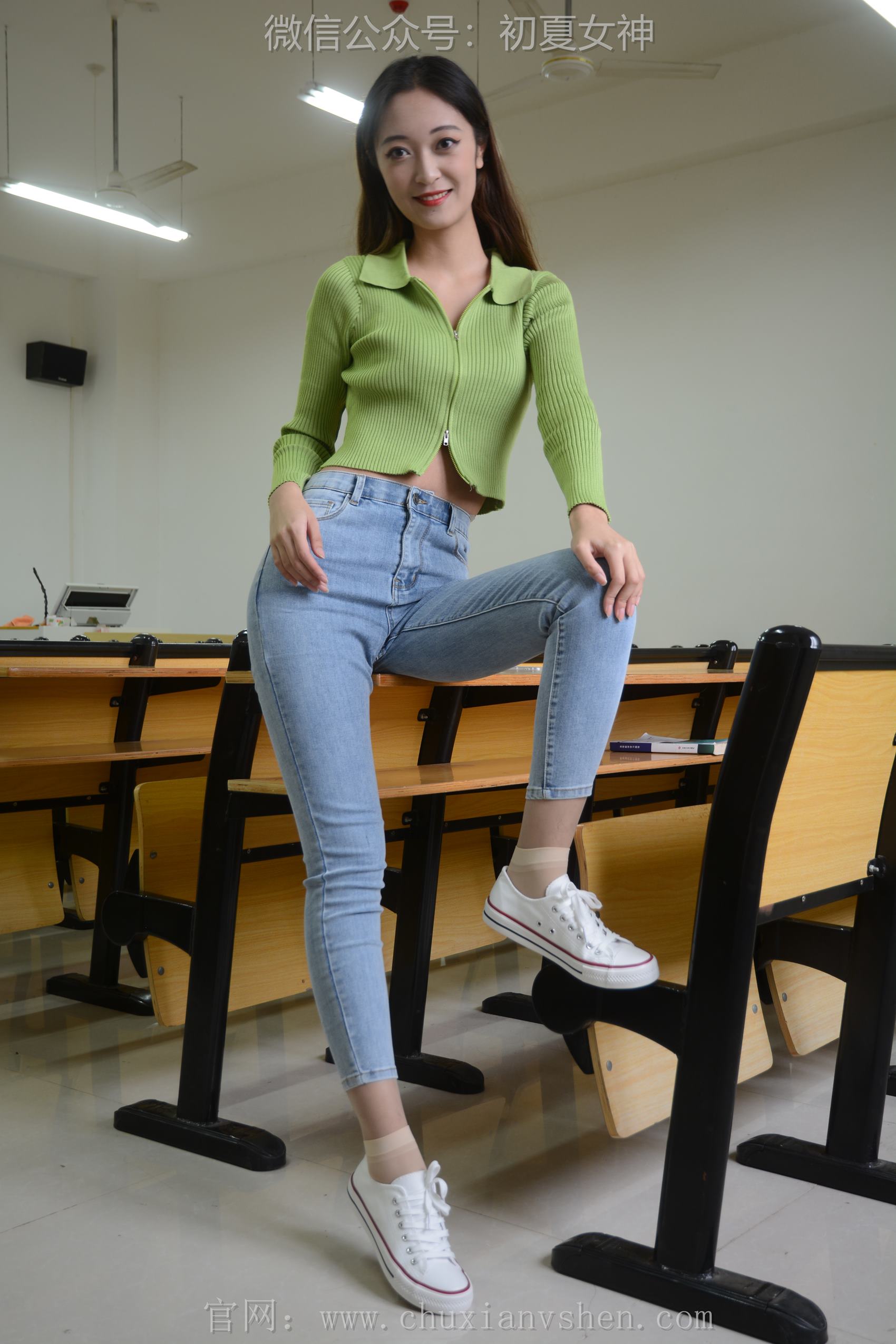 图片[24]-初夏女神 NO.116 依依 母校我来了[130P] – 速更版-美库