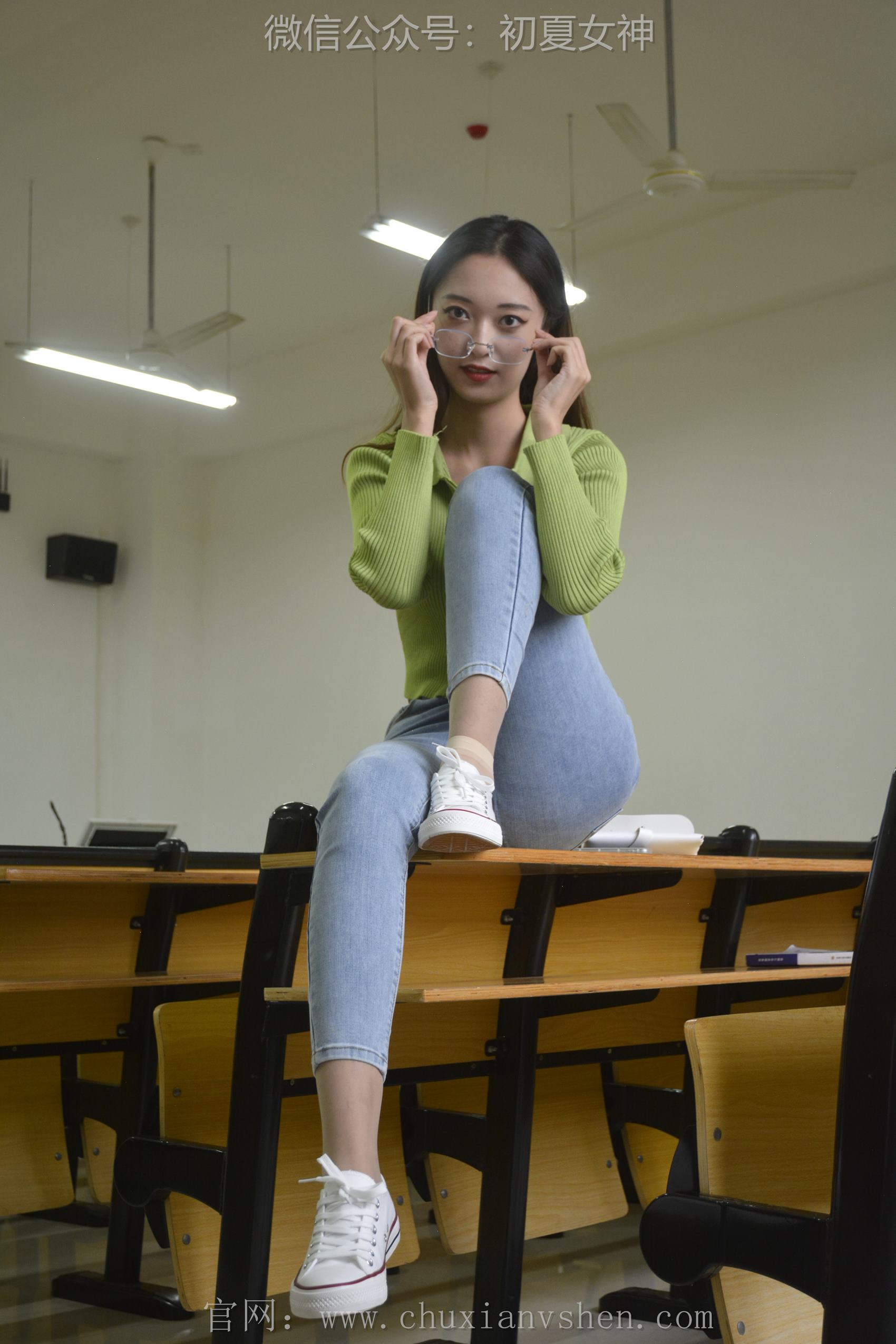 图片[32]-初夏女神 NO.116 依依 母校我来了[130P] – 速更版-美库