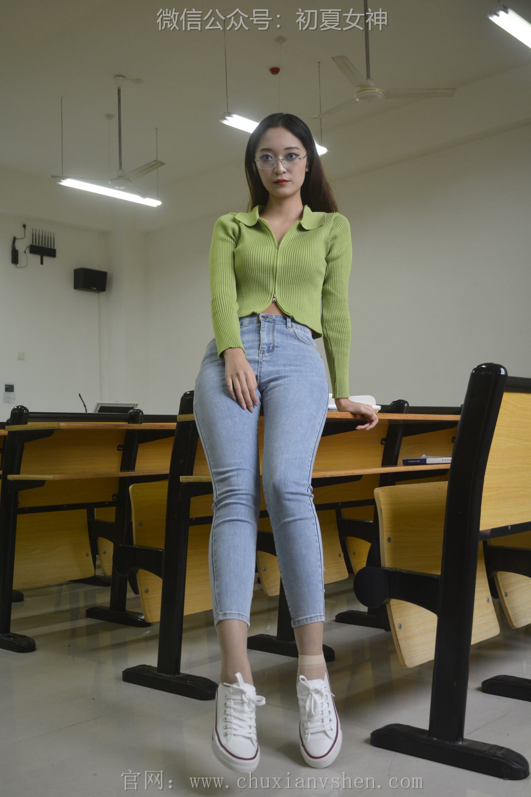 图片[35]-初夏女神 NO.116 依依 母校我来了[130P] – 速更版-美库