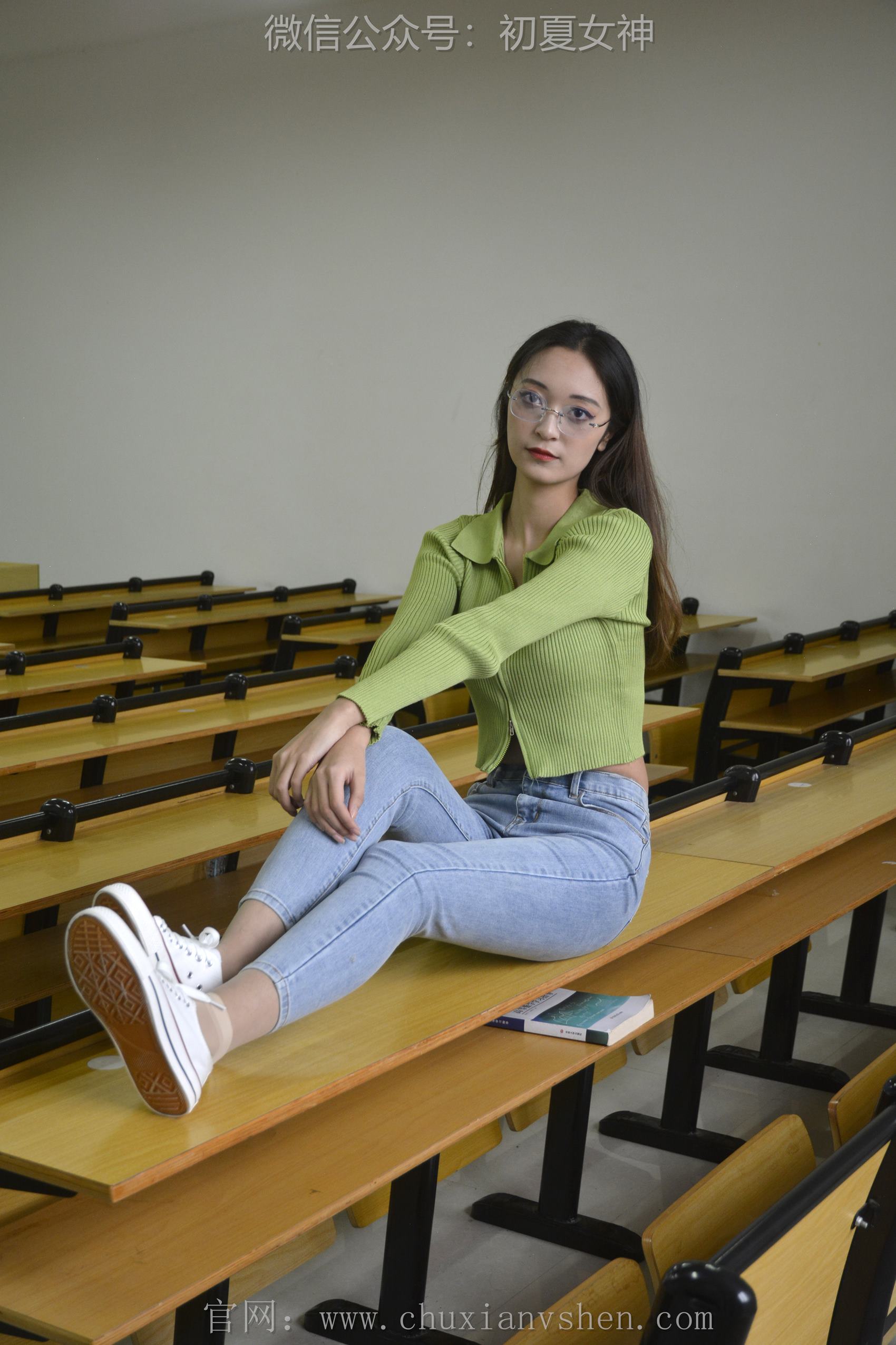 图片[39]-初夏女神 NO.116 依依 母校我来了[130P] – 速更版-美库