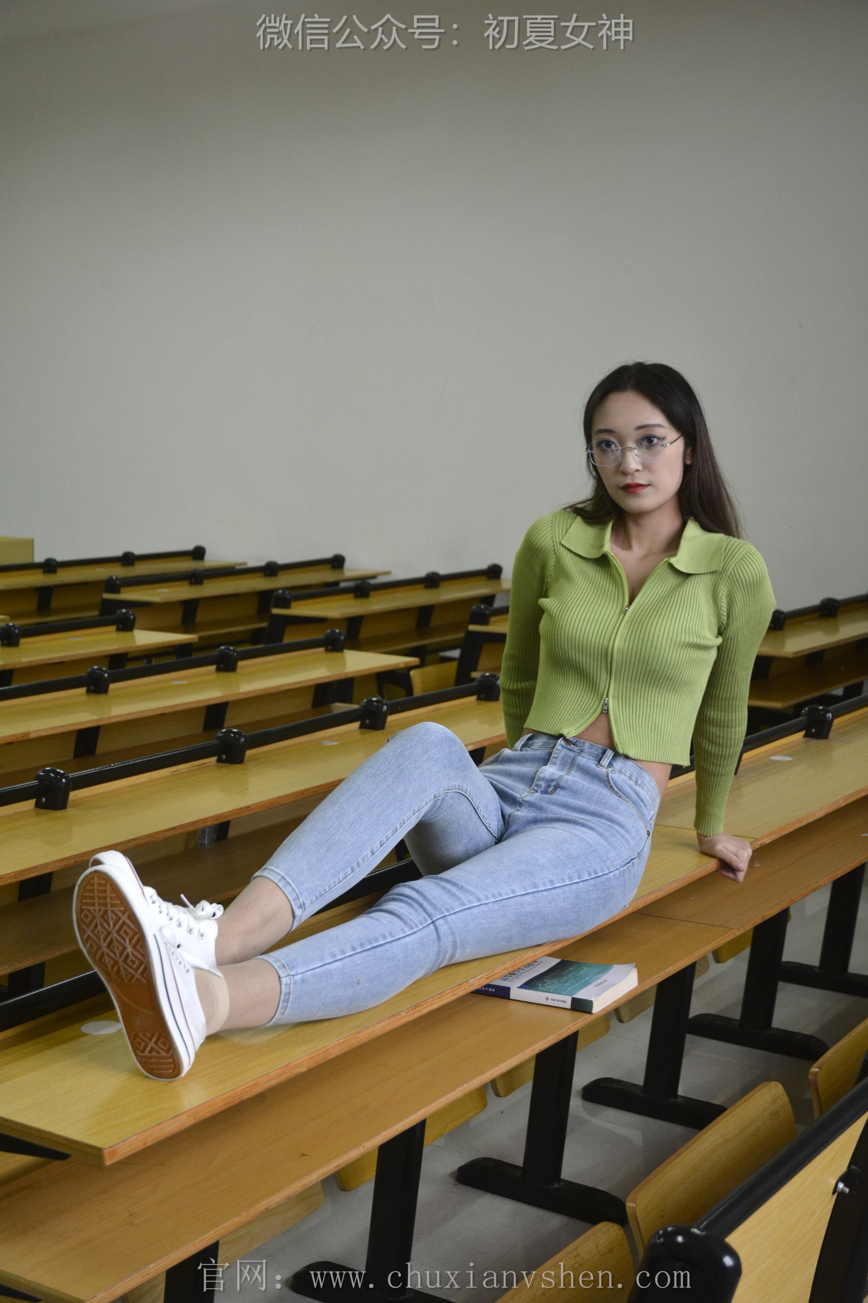 图片[40]-初夏女神 NO.116 依依 母校我来了[130P] – 速更版-美库