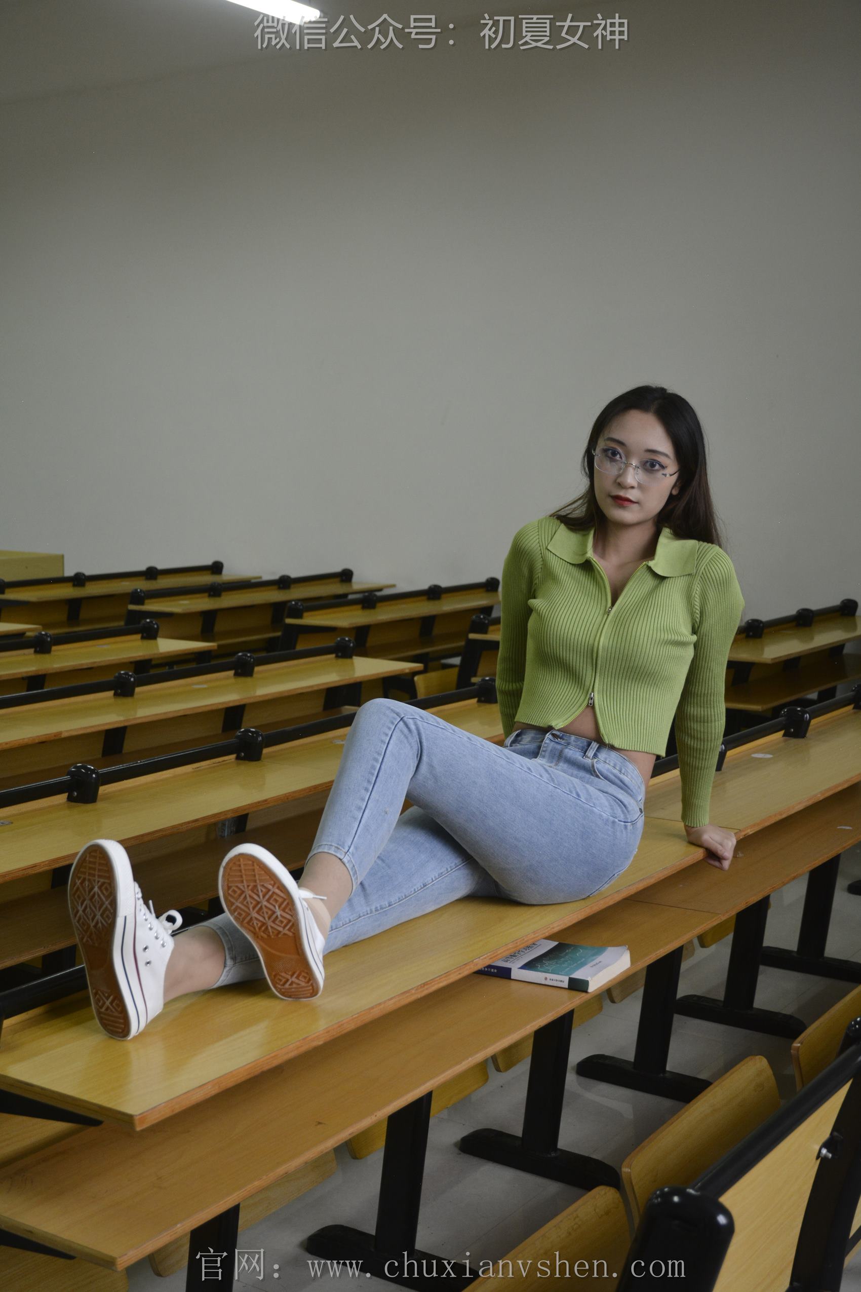 图片[41]-初夏女神 NO.116 依依 母校我来了[130P] – 速更版-美库
