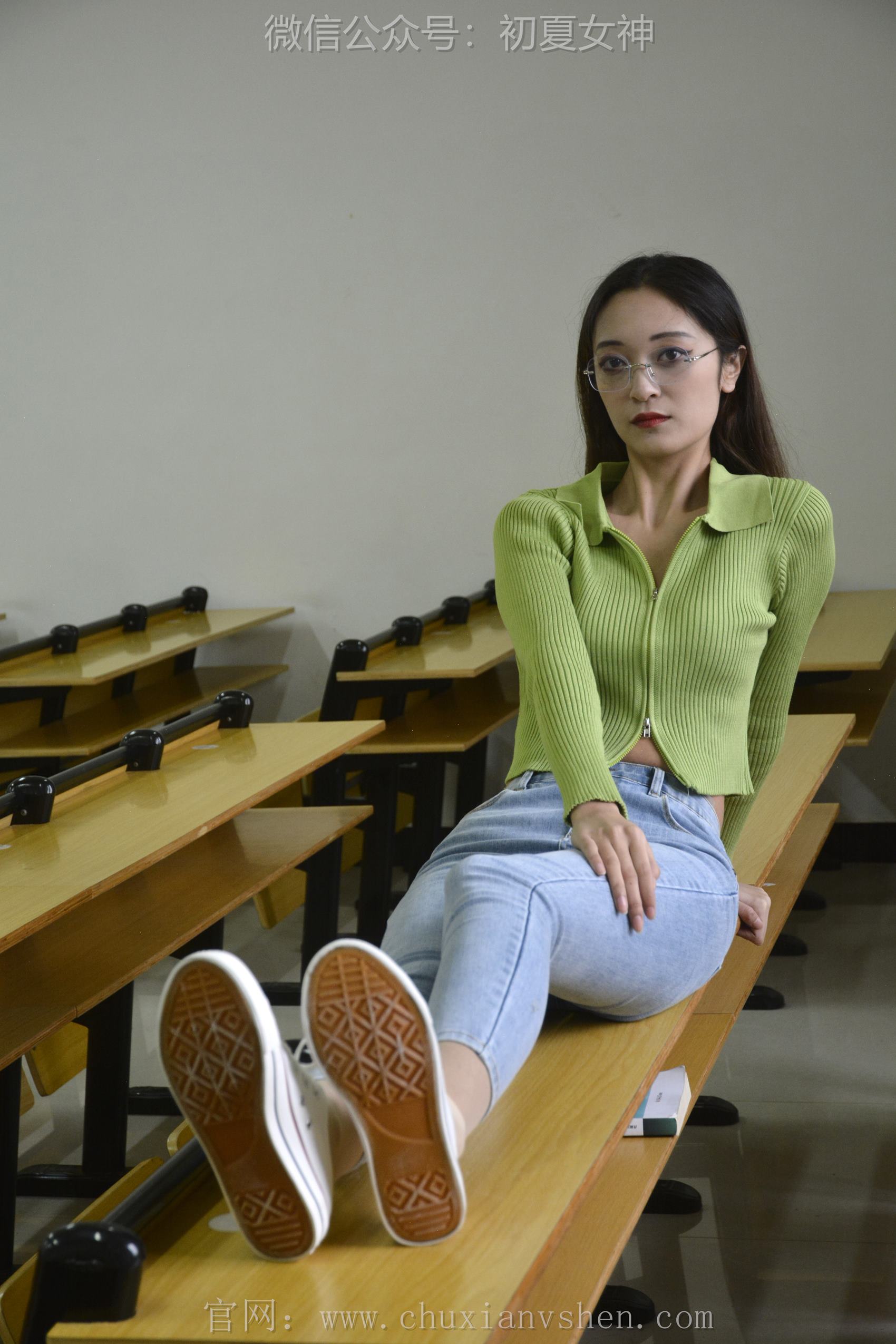 图片[43]-初夏女神 NO.116 依依 母校我来了[130P] – 速更版-美库