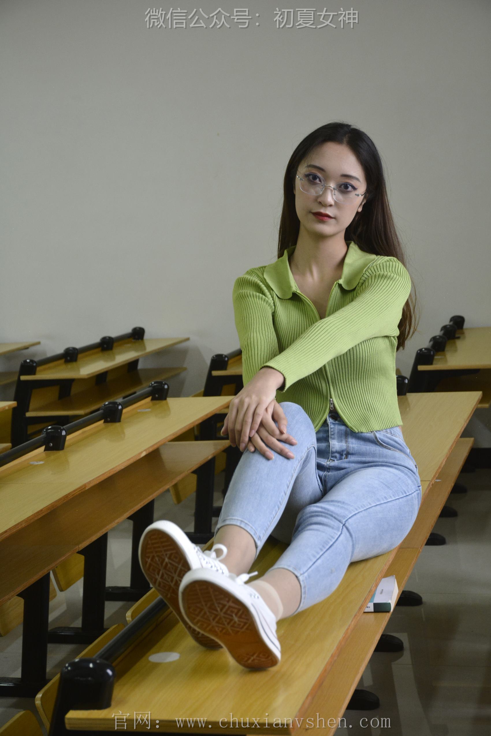 图片[44]-初夏女神 NO.116 依依 母校我来了[130P] – 速更版-美库