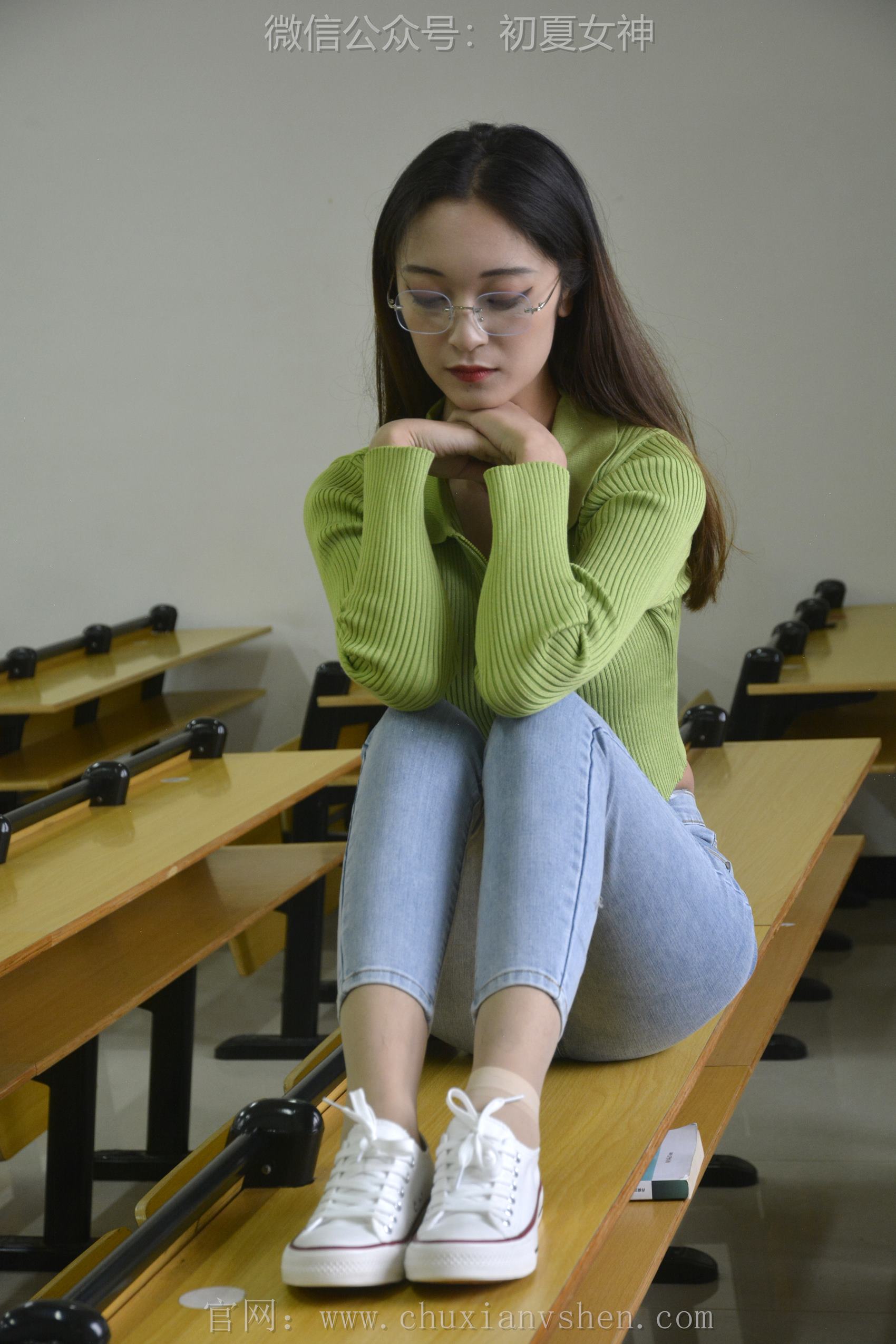 图片[46]-初夏女神 NO.116 依依 母校我来了[130P] – 速更版-美库