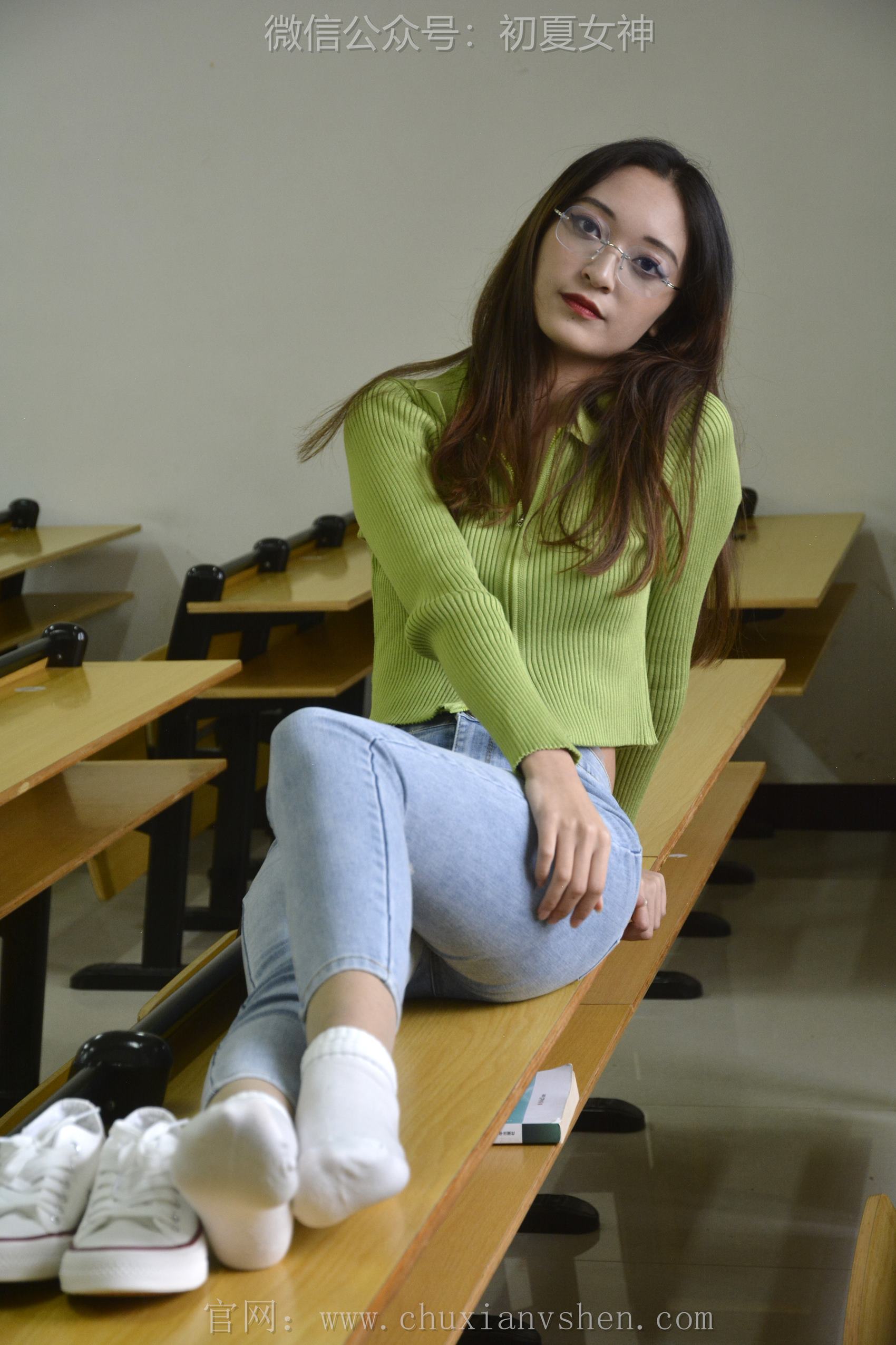 图片[57]-初夏女神 NO.116 依依 母校我来了[130P] – 速更版-美库