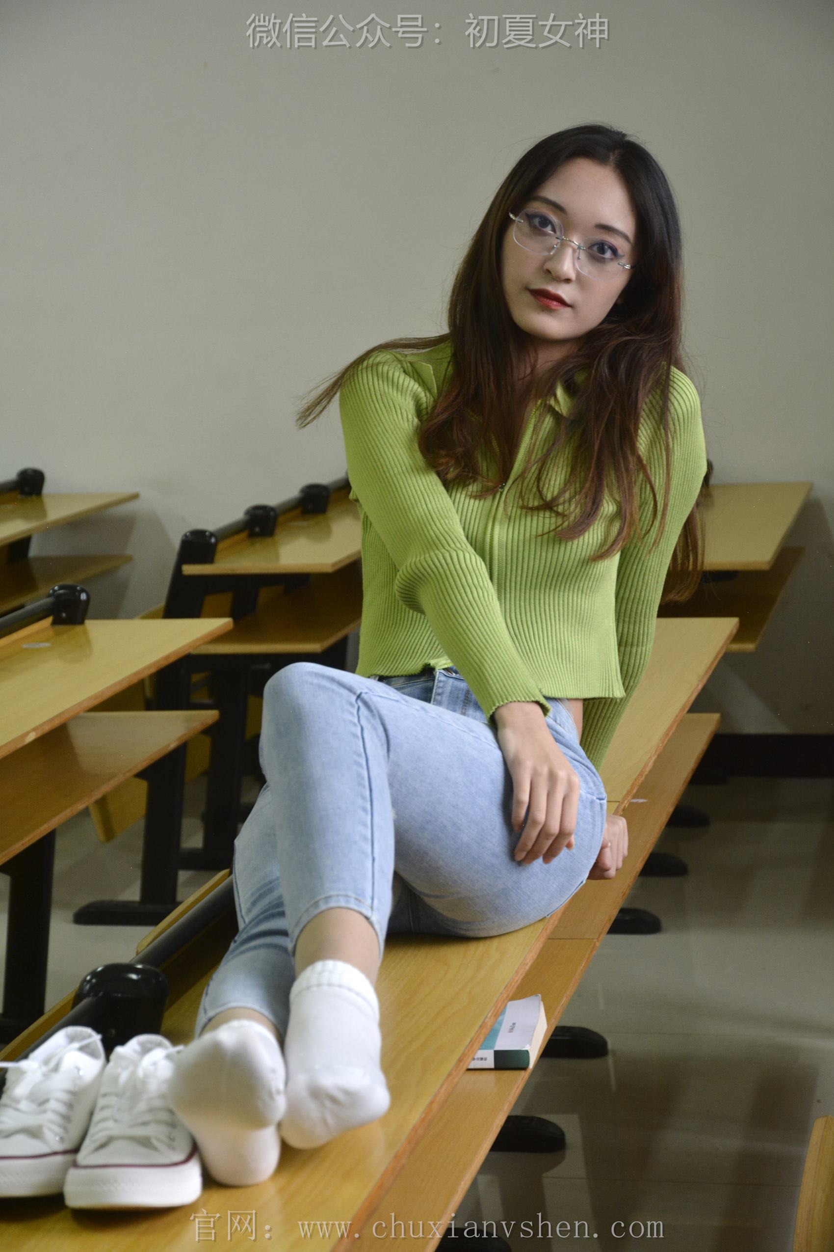 图片[58]-初夏女神 NO.116 依依 母校我来了[130P] – 速更版-美库