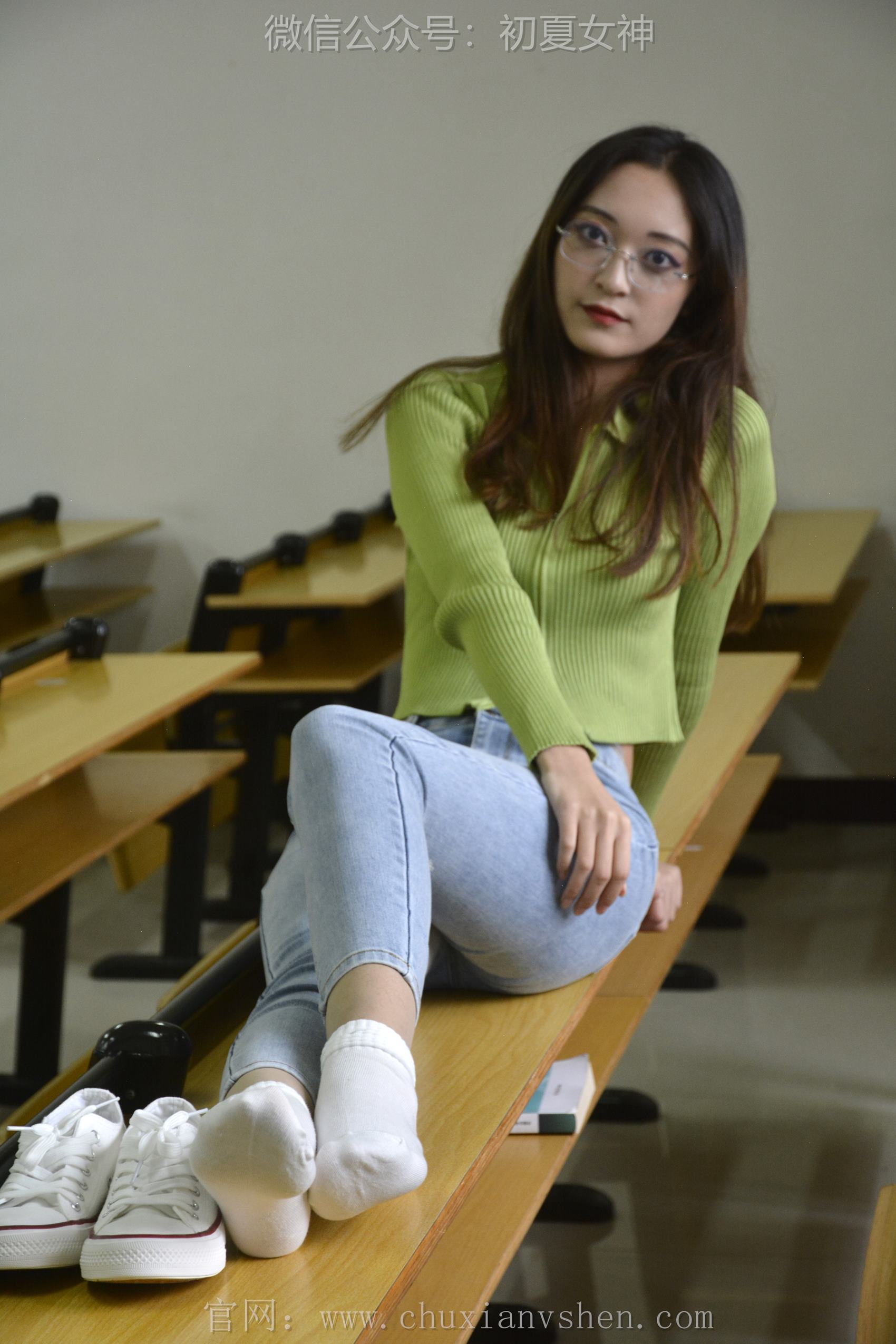 图片[59]-初夏女神 NO.116 依依 母校我来了[130P] – 速更版-美库