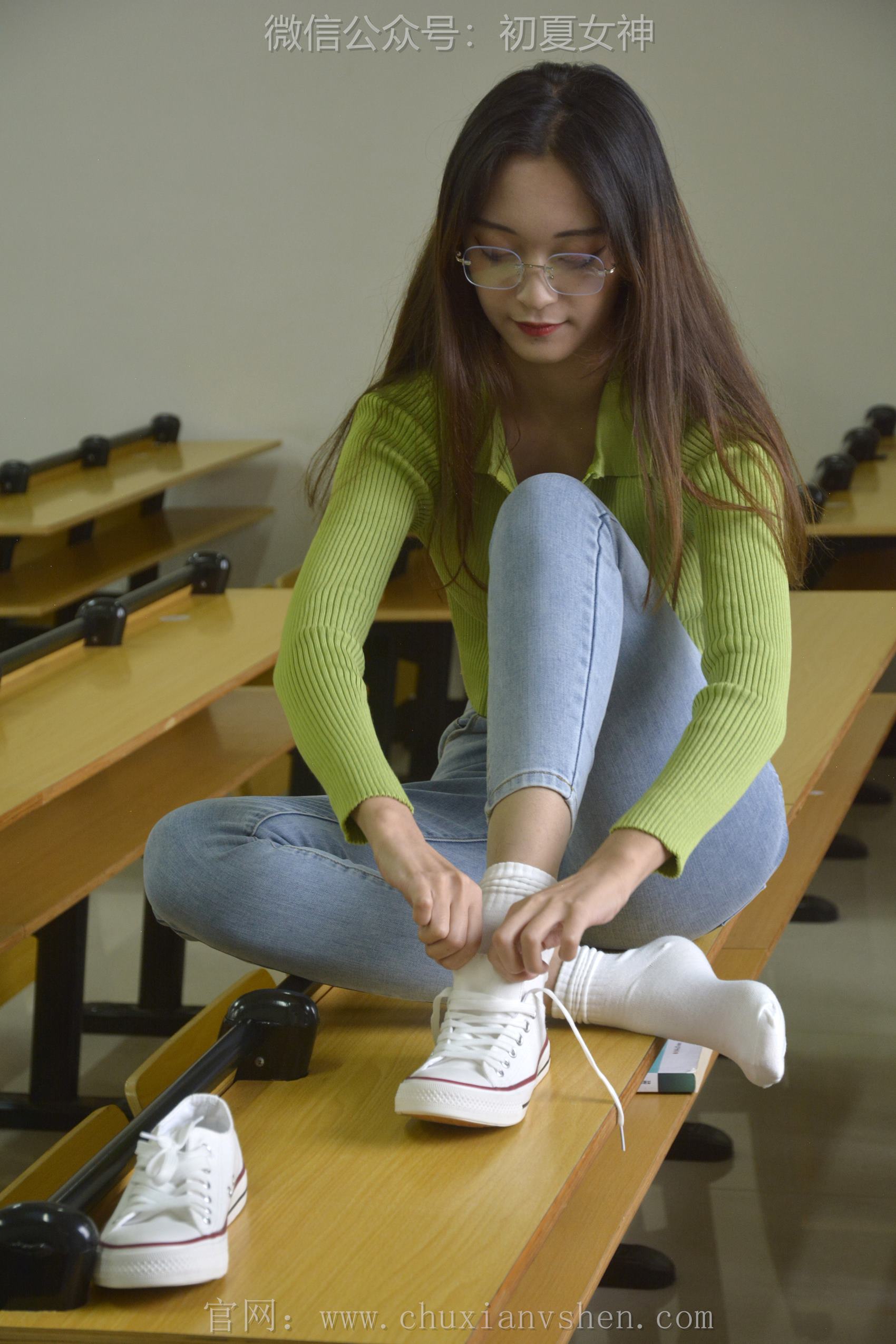 图片[66]-初夏女神 NO.116 依依 母校我来了[130P] – 速更版-美库