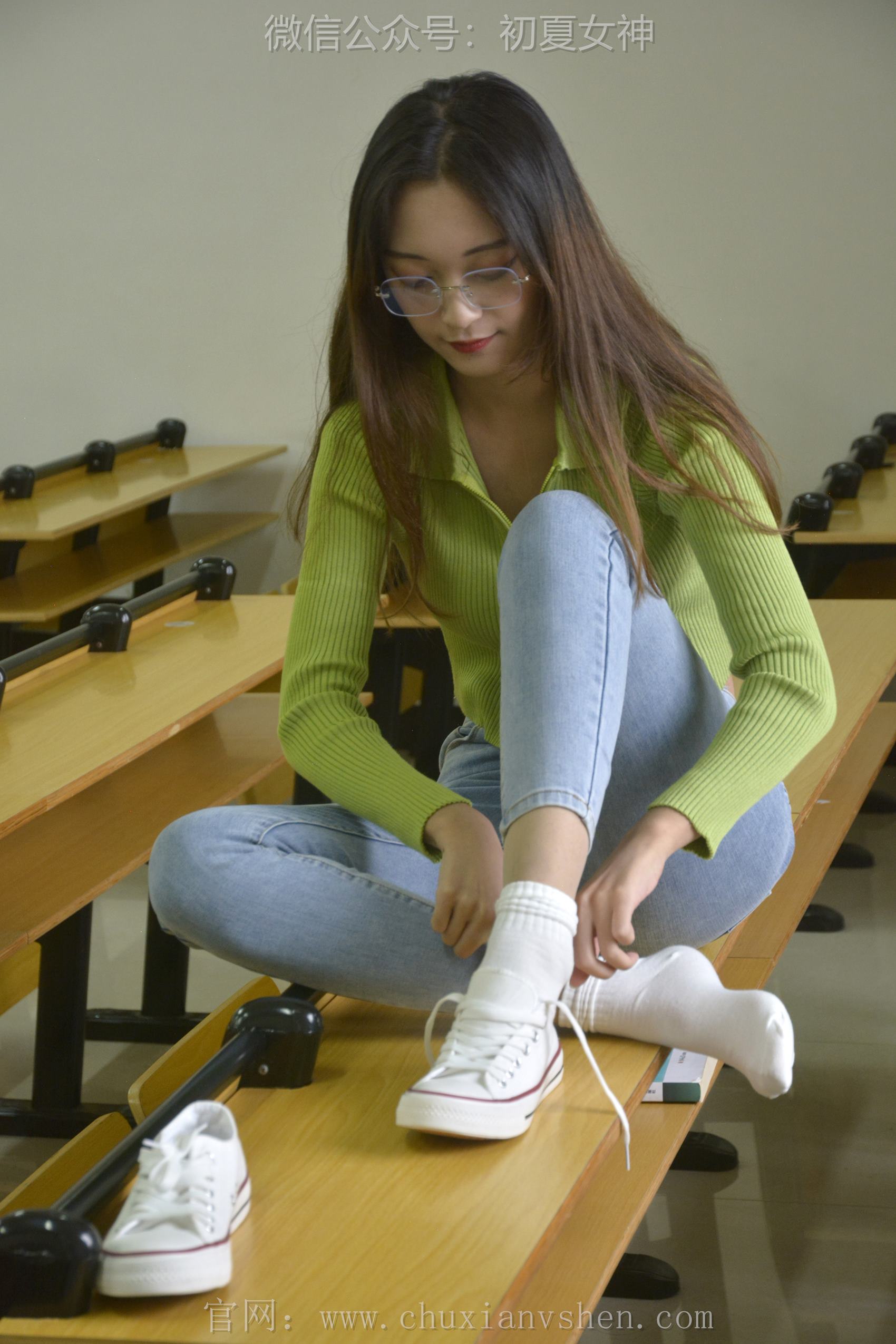 图片[67]-初夏女神 NO.116 依依 母校我来了[130P] – 速更版-美库