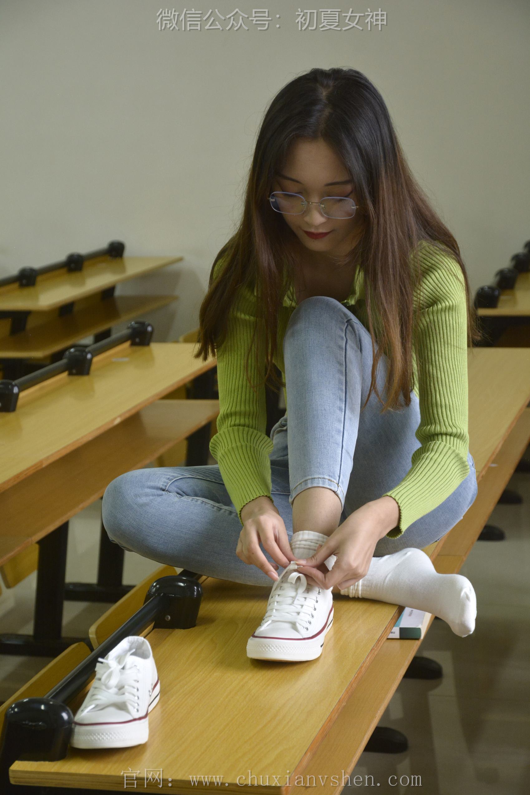 图片[70]-初夏女神 NO.116 依依 母校我来了[130P] – 速更版-美库