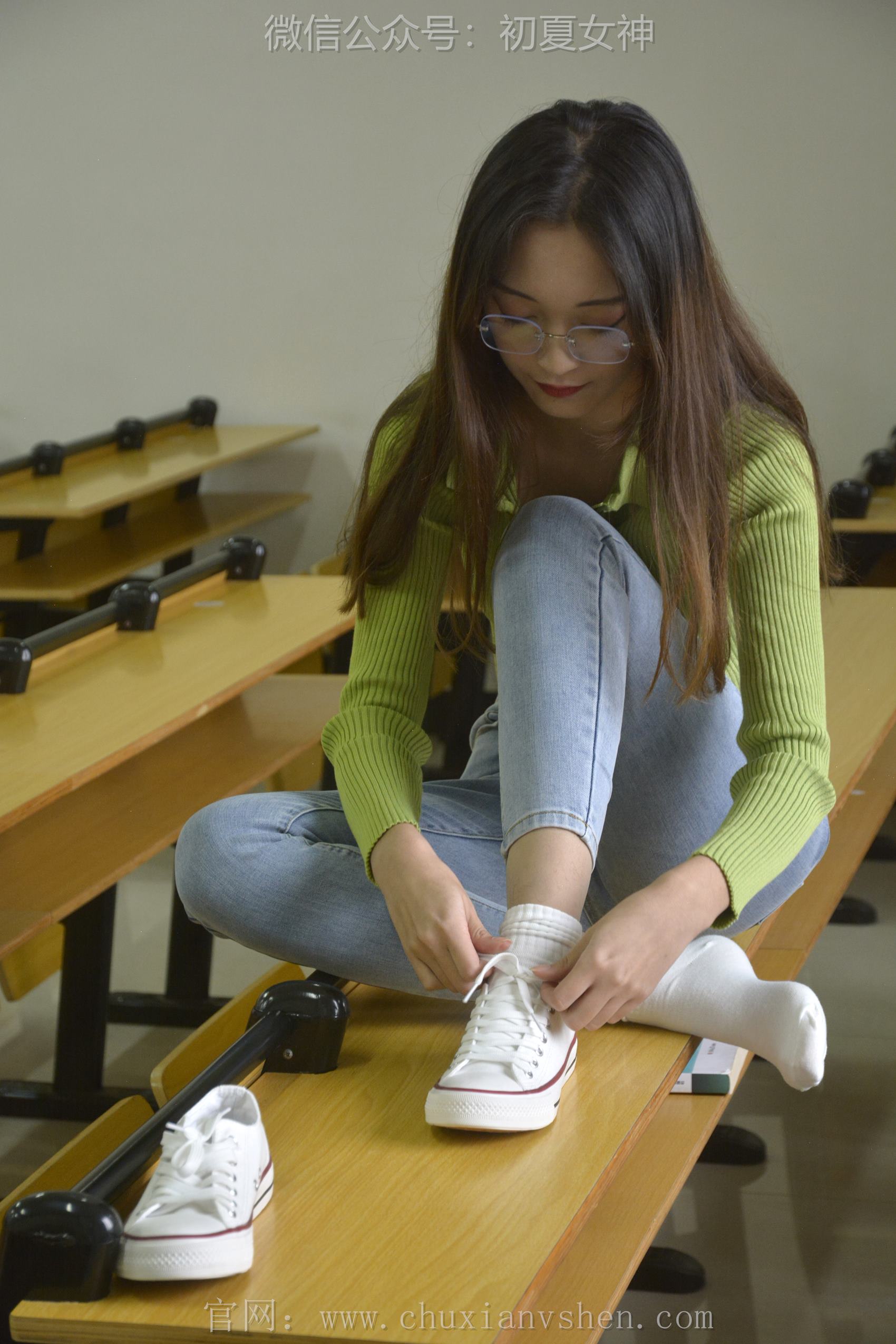 图片[71]-初夏女神 NO.116 依依 母校我来了[130P] – 速更版-美库