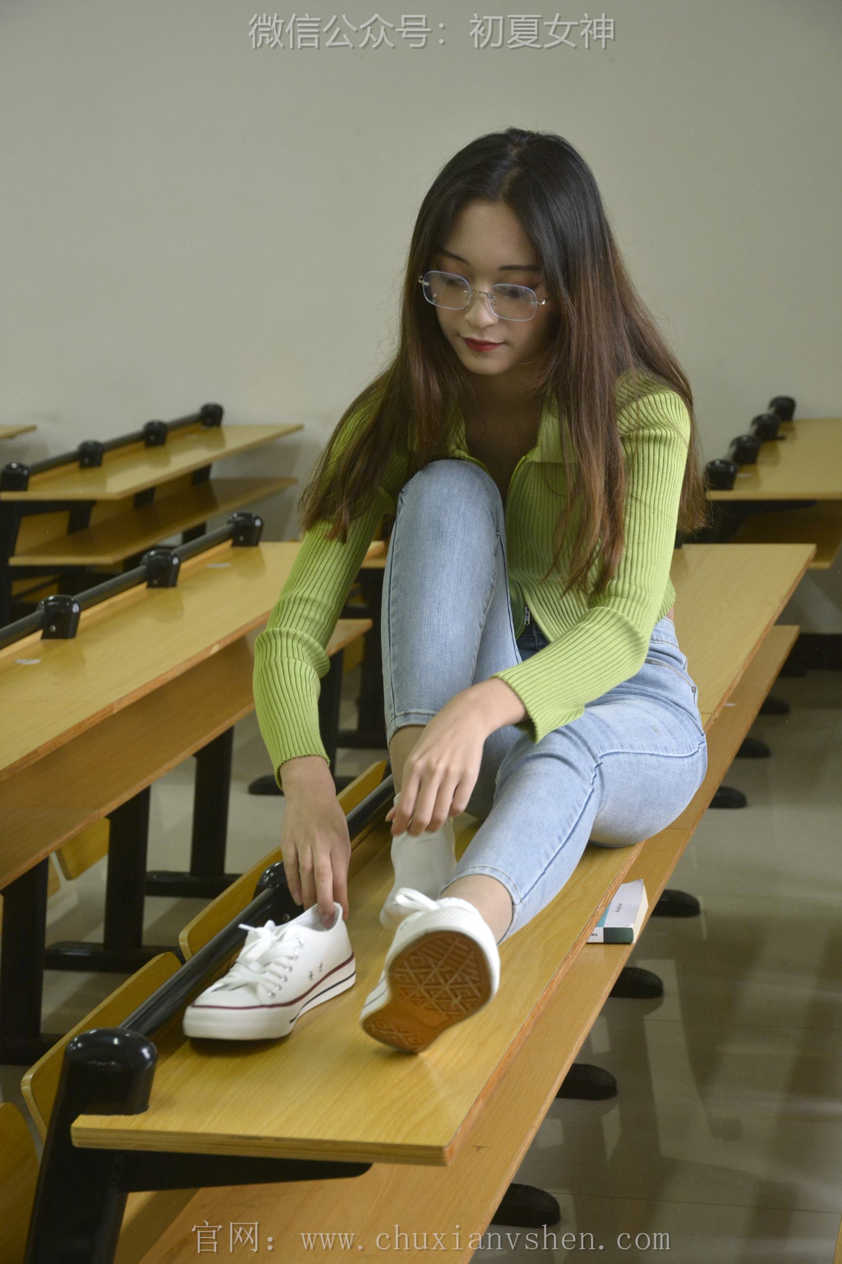 图片[73]-初夏女神 NO.116 依依 母校我来了[130P] – 速更版-美库
