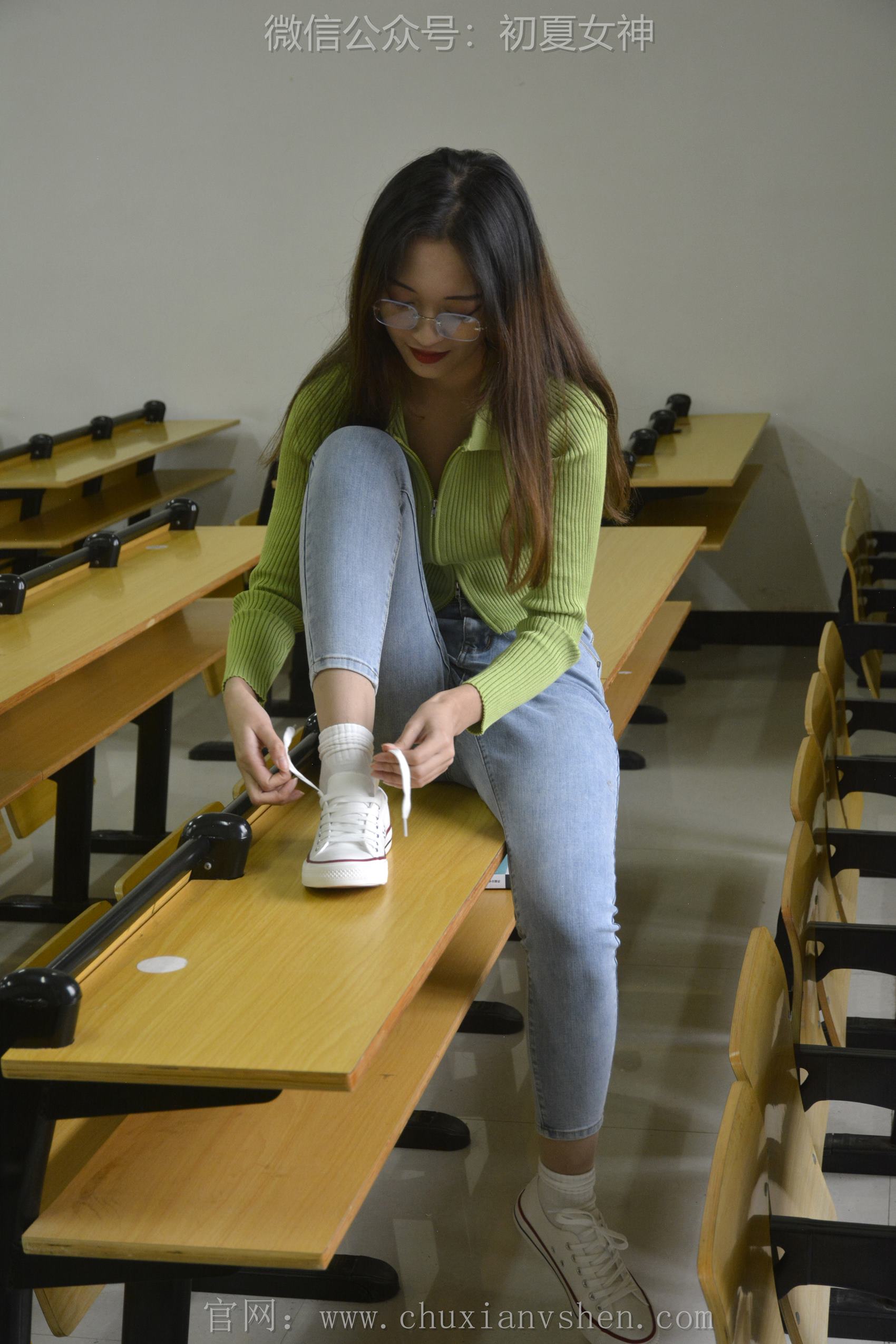 图片[74]-初夏女神 NO.116 依依 母校我来了[130P] – 速更版-美库