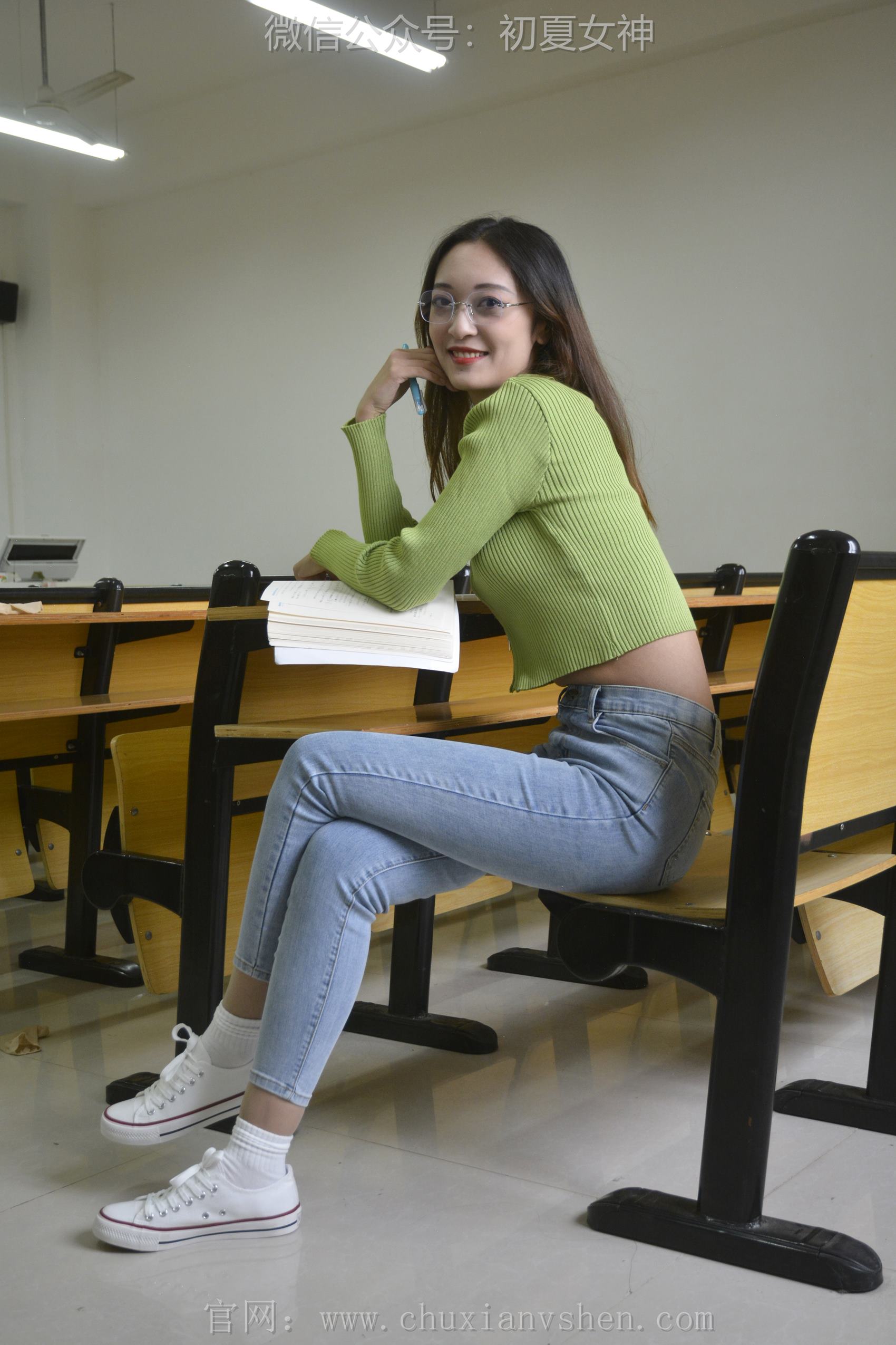 图片[88]-初夏女神 NO.116 依依 母校我来了[130P] – 速更版-美库