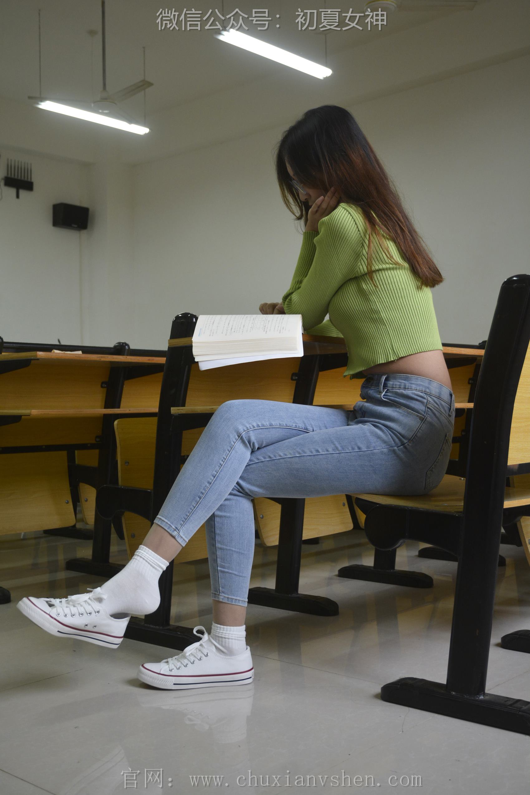 图片[93]-初夏女神 NO.116 依依 母校我来了[130P] – 速更版-美库