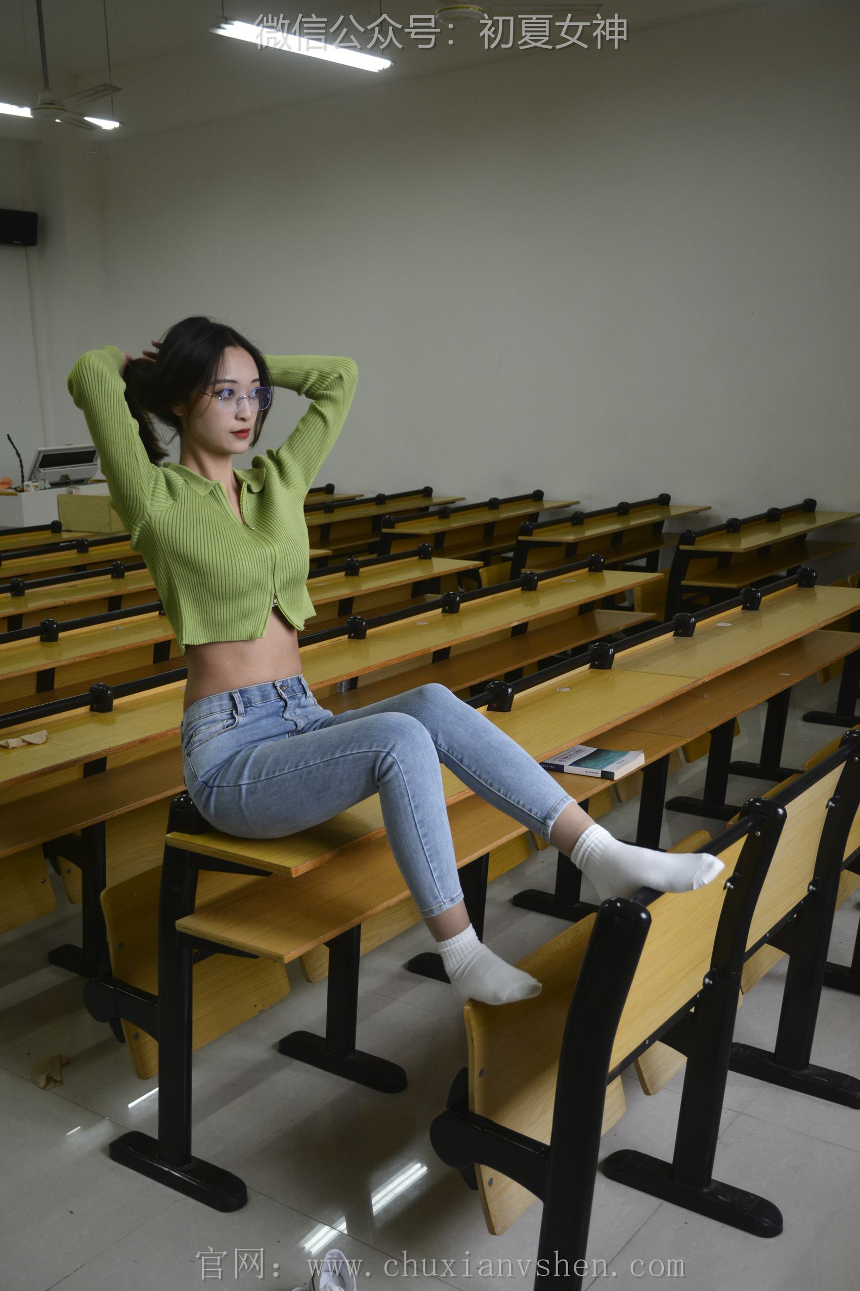 图片[104]-初夏女神 NO.116 依依 母校我来了[130P] – 速更版-美库