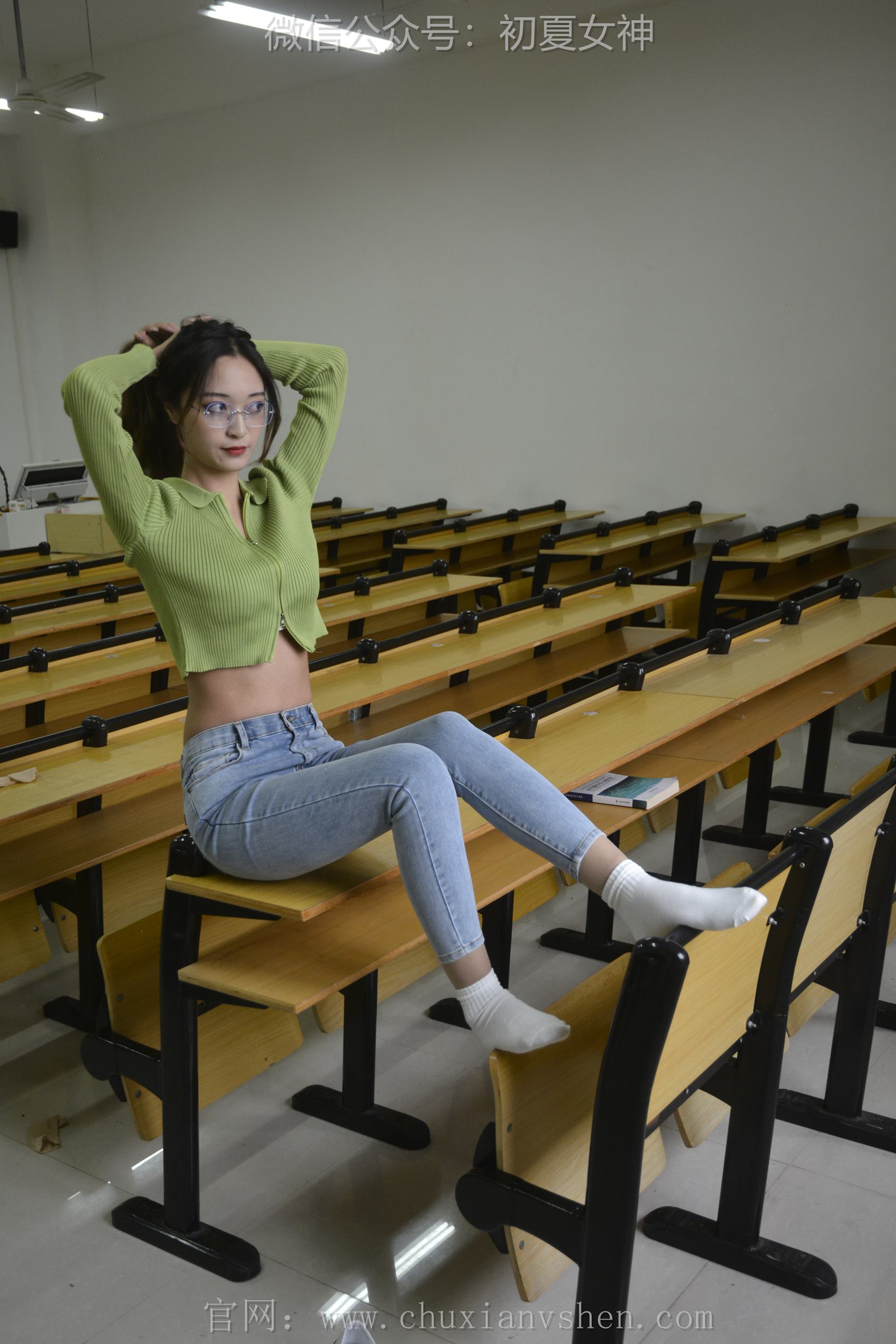 图片[105]-初夏女神 NO.116 依依 母校我来了[130P] – 速更版-美库