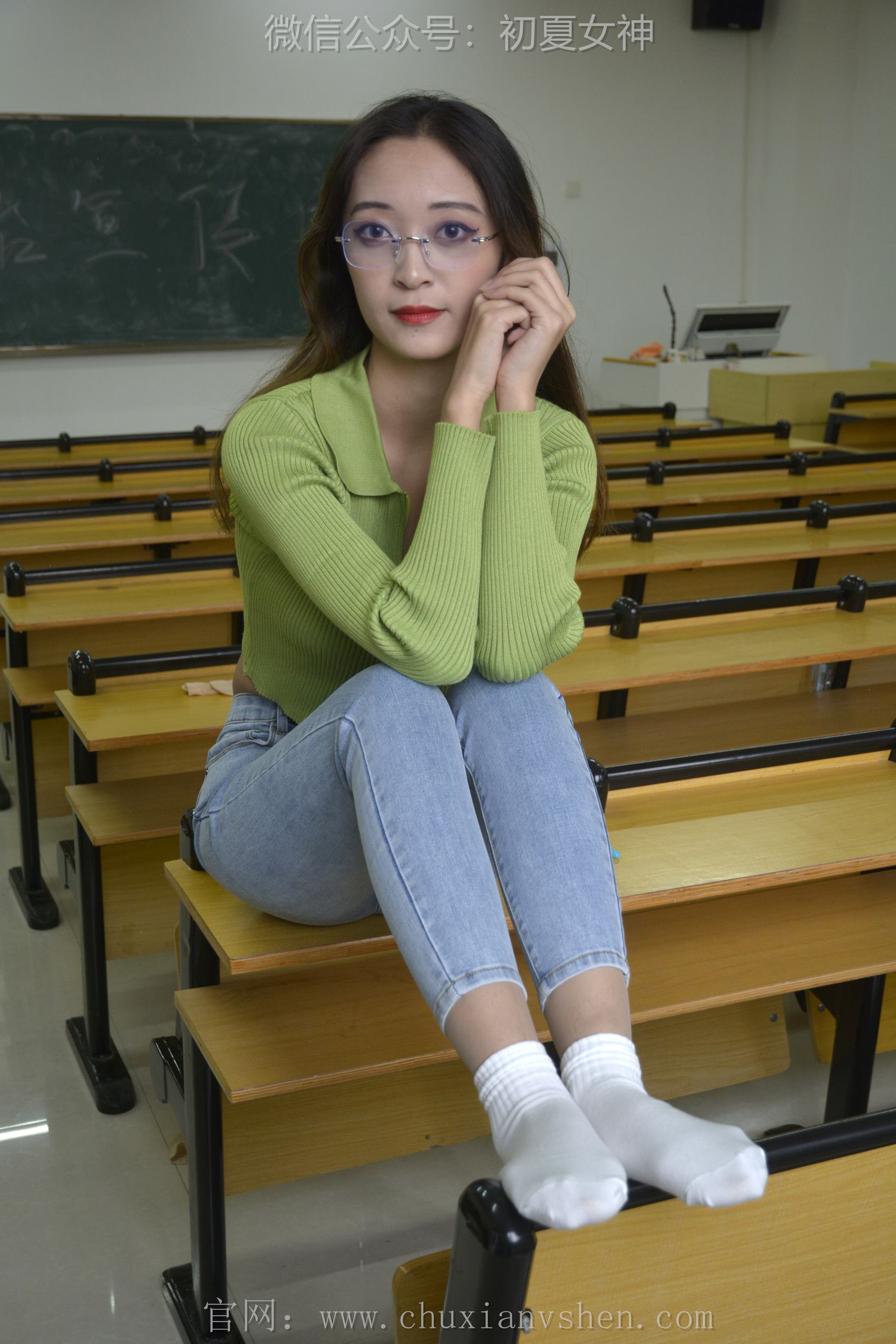 图片[119]-初夏女神 NO.116 依依 母校我来了[130P] – 速更版-美库