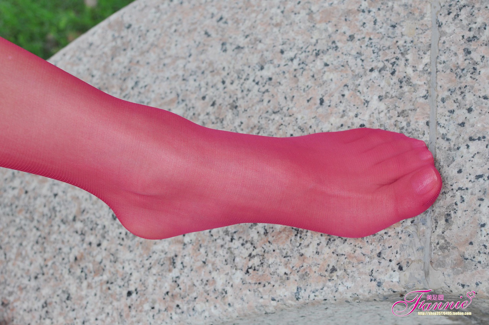 图片[11]-Fannie芬妮每足园 No.427 丝魅 彩丝 红色[54P] – 速更版-美库