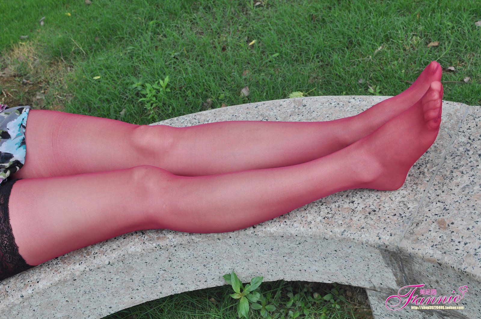 图片[47]-Fannie芬妮每足园 No.427 丝魅 彩丝 红色[54P] – 速更版-美库