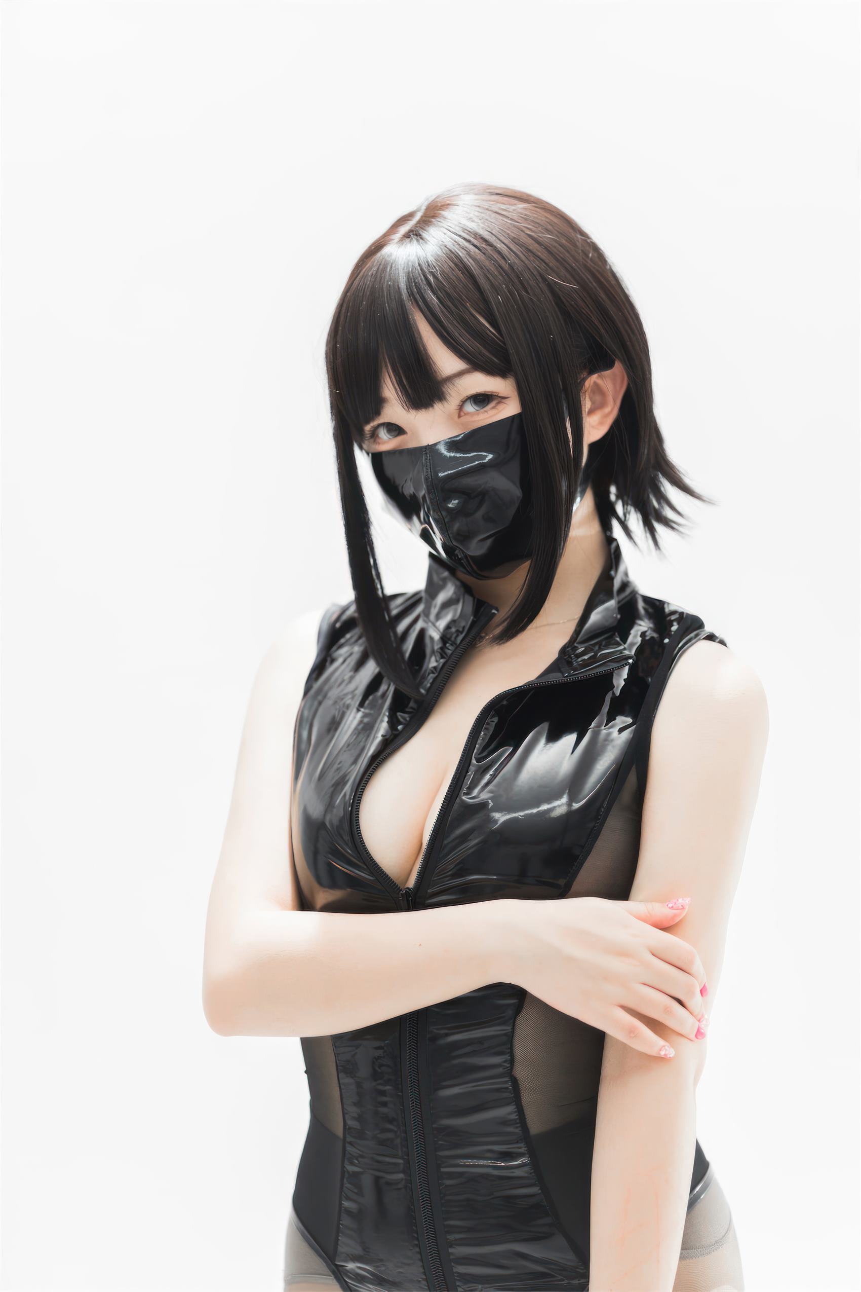 图片[20]-花铃 – 灰丝皮衣[55P] – 速更版-美库