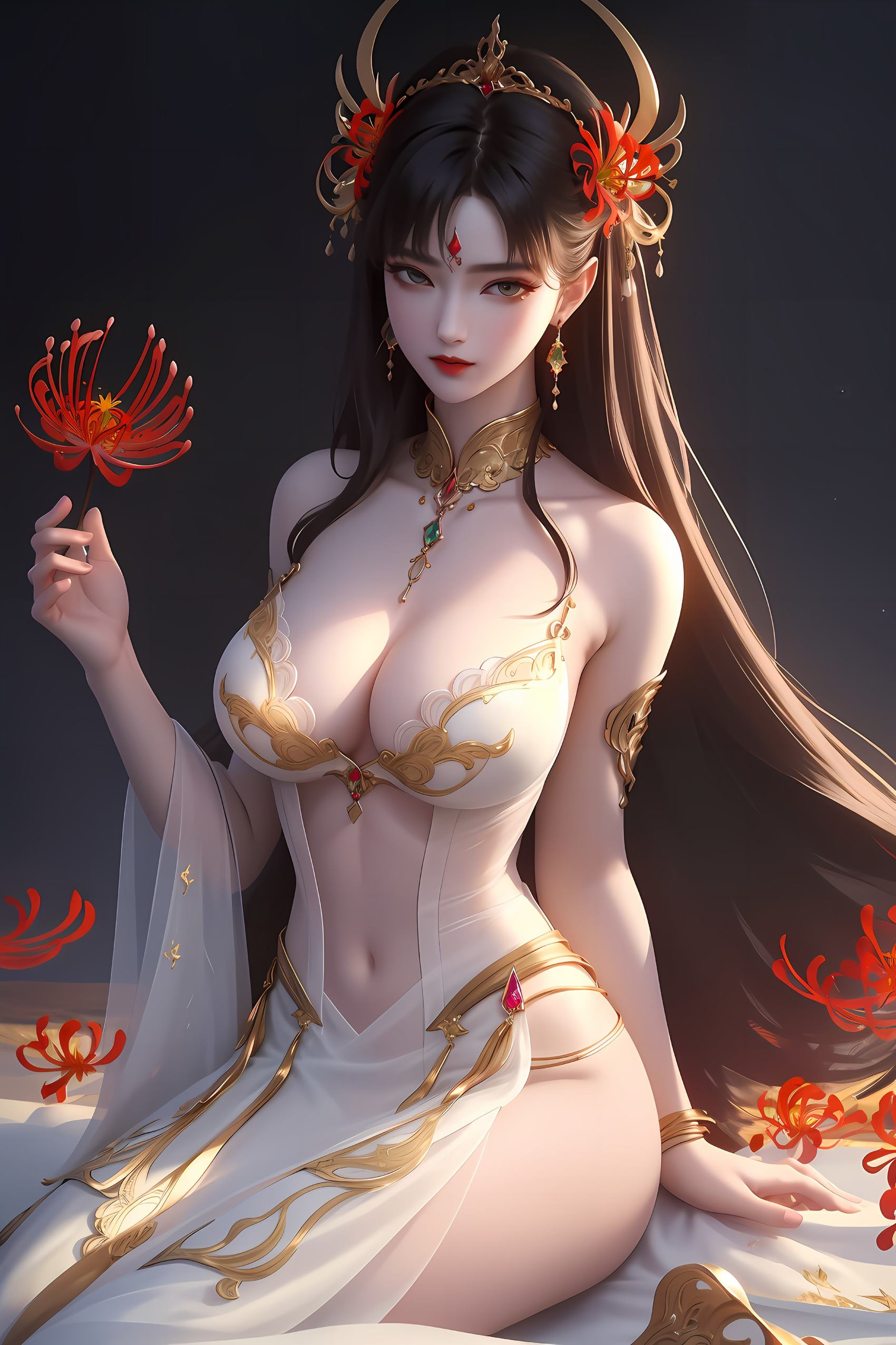 图片[39]-AI绘画 247 倩女阿初[42P] – 速更版-美库