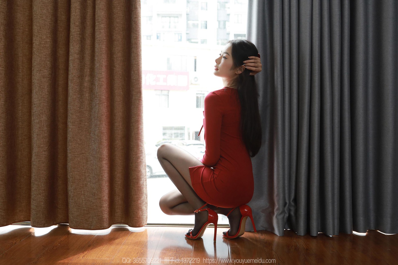 图片[83]-[IESS异思趣向] 2024.03.22 丝享家1696：小金《红裙佳人》[82P] – 速更版-美库