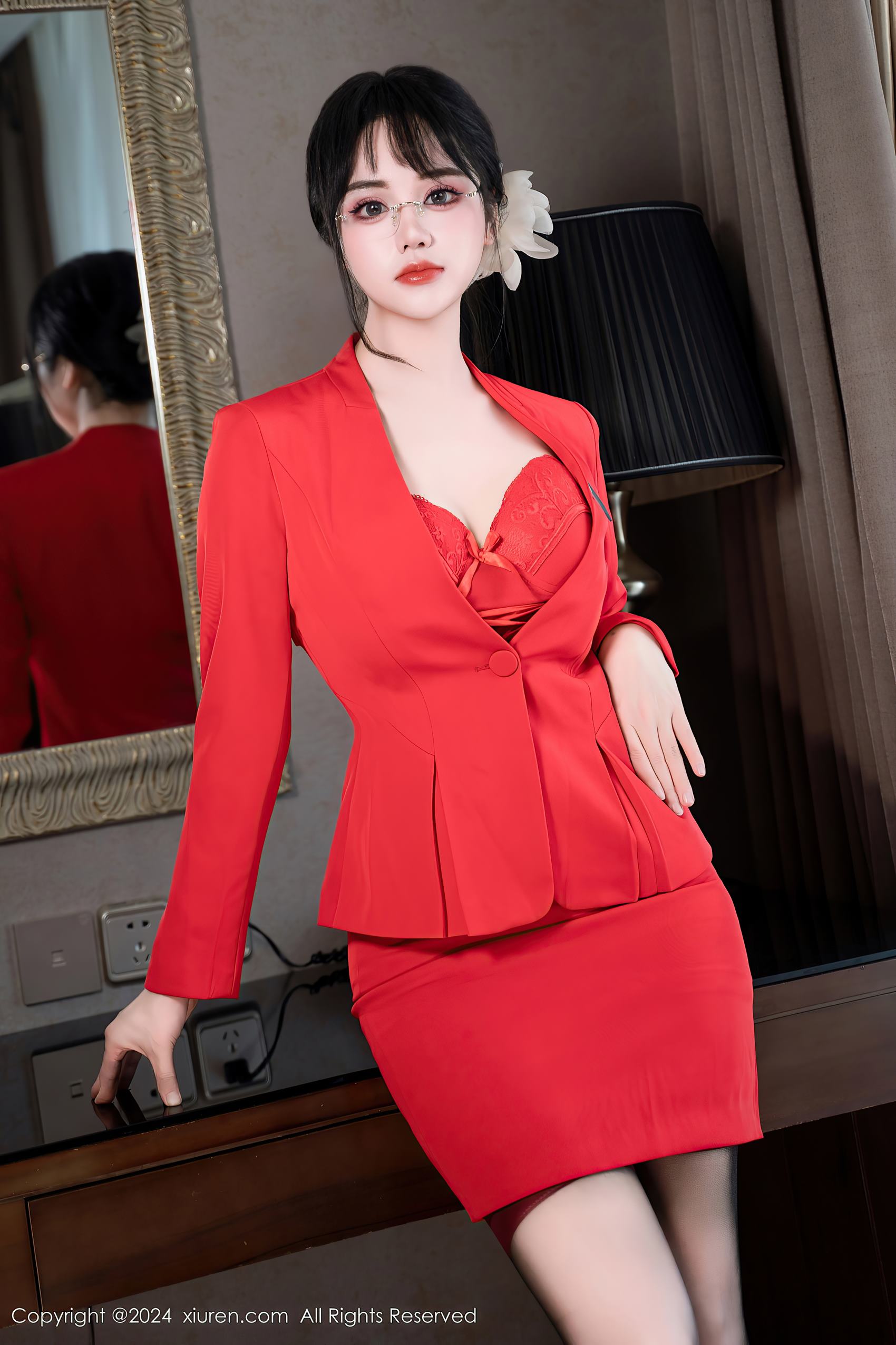 图片[18]-[Xiuren秀人网]2024.04.09 NO.8360 汐汐爱吃草莓 红红火火 [17+1P] – 速更版-美库