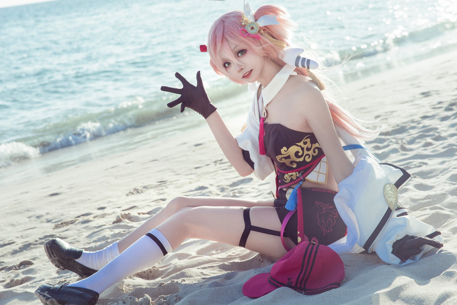 图片[11]-艾西aiwest  – 原神烟绯 花鸟与情[29P] – 速更版-美库