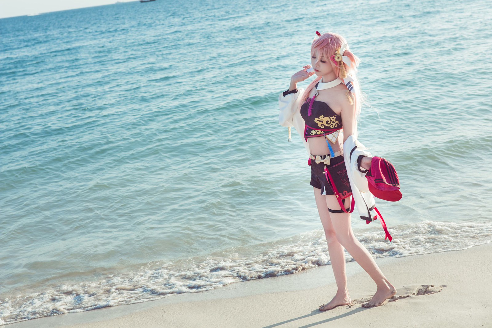 图片[23]-艾西aiwest  – 原神烟绯 花鸟与情[29P] – 速更版-美库