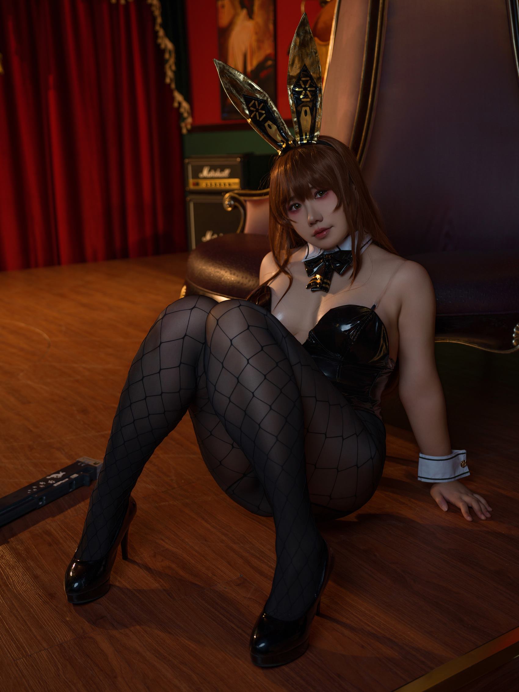 图片[12]-麻花麻花酱 – 黑兔[21P] – 速更版-美库