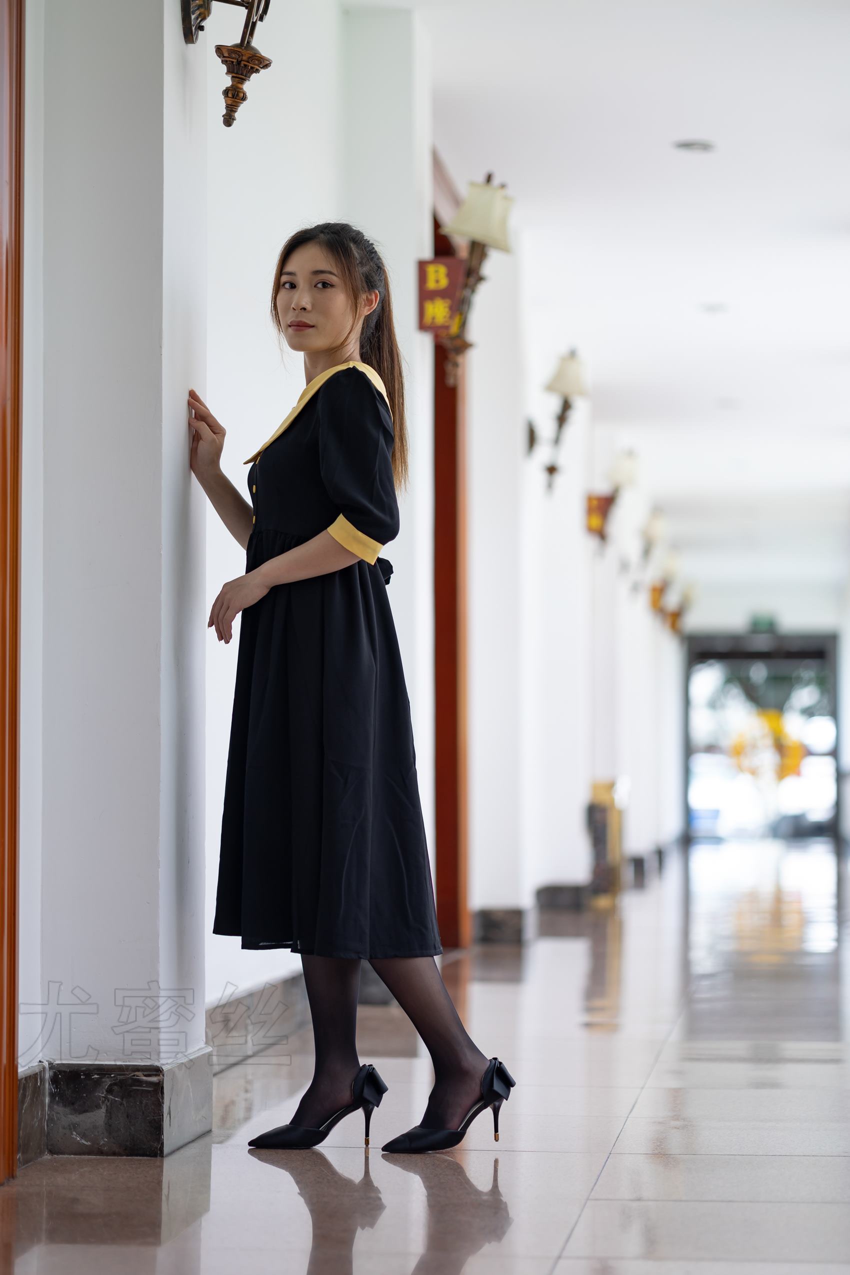 图片[38]-尤蜜丝  穿搭推广展示图集 黑丝肉丝对对碰[75P] – 速更版-美库