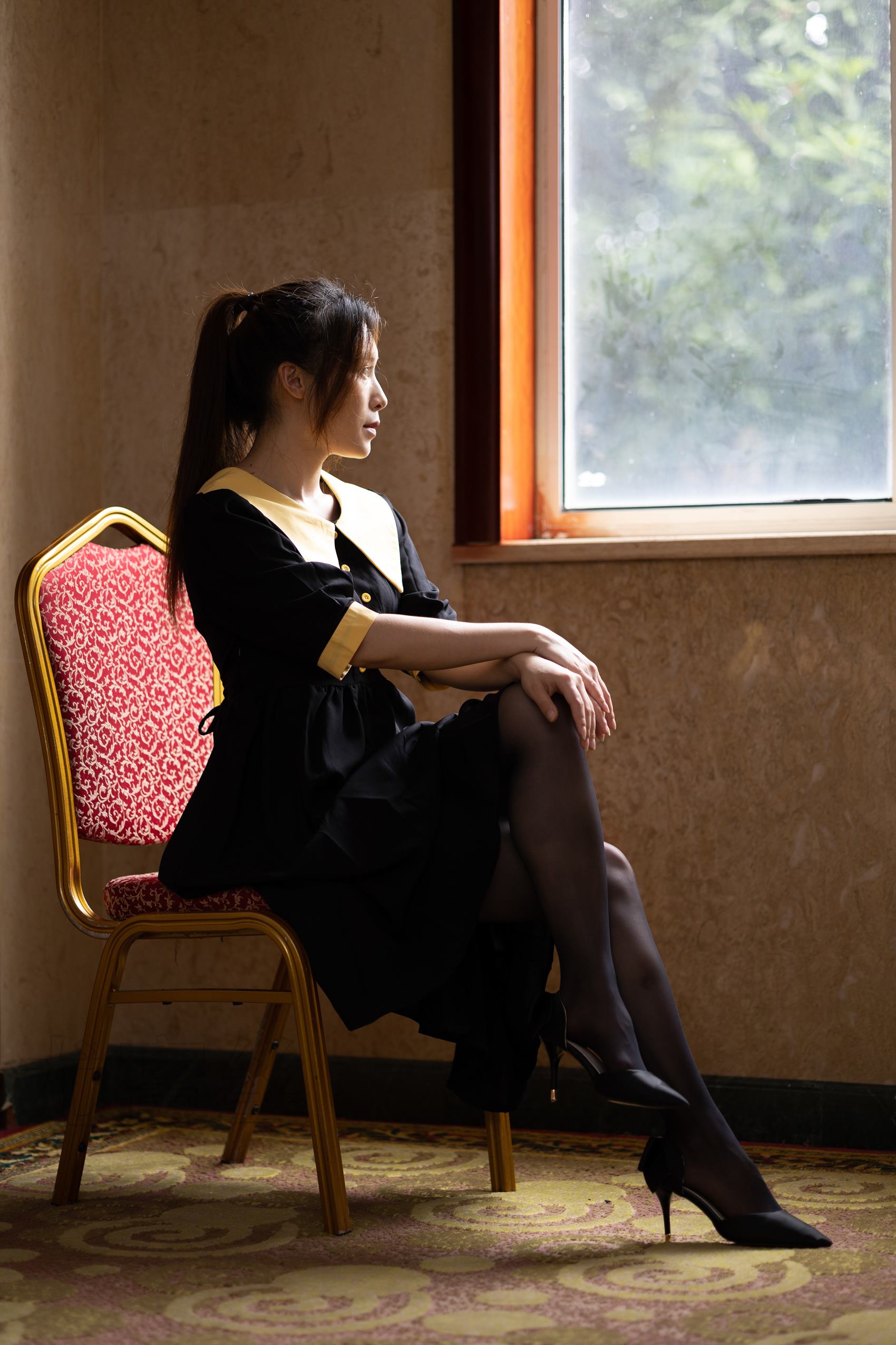 图片[42]-尤蜜丝  穿搭推广展示图集 黑丝肉丝对对碰[75P] – 速更版-美库