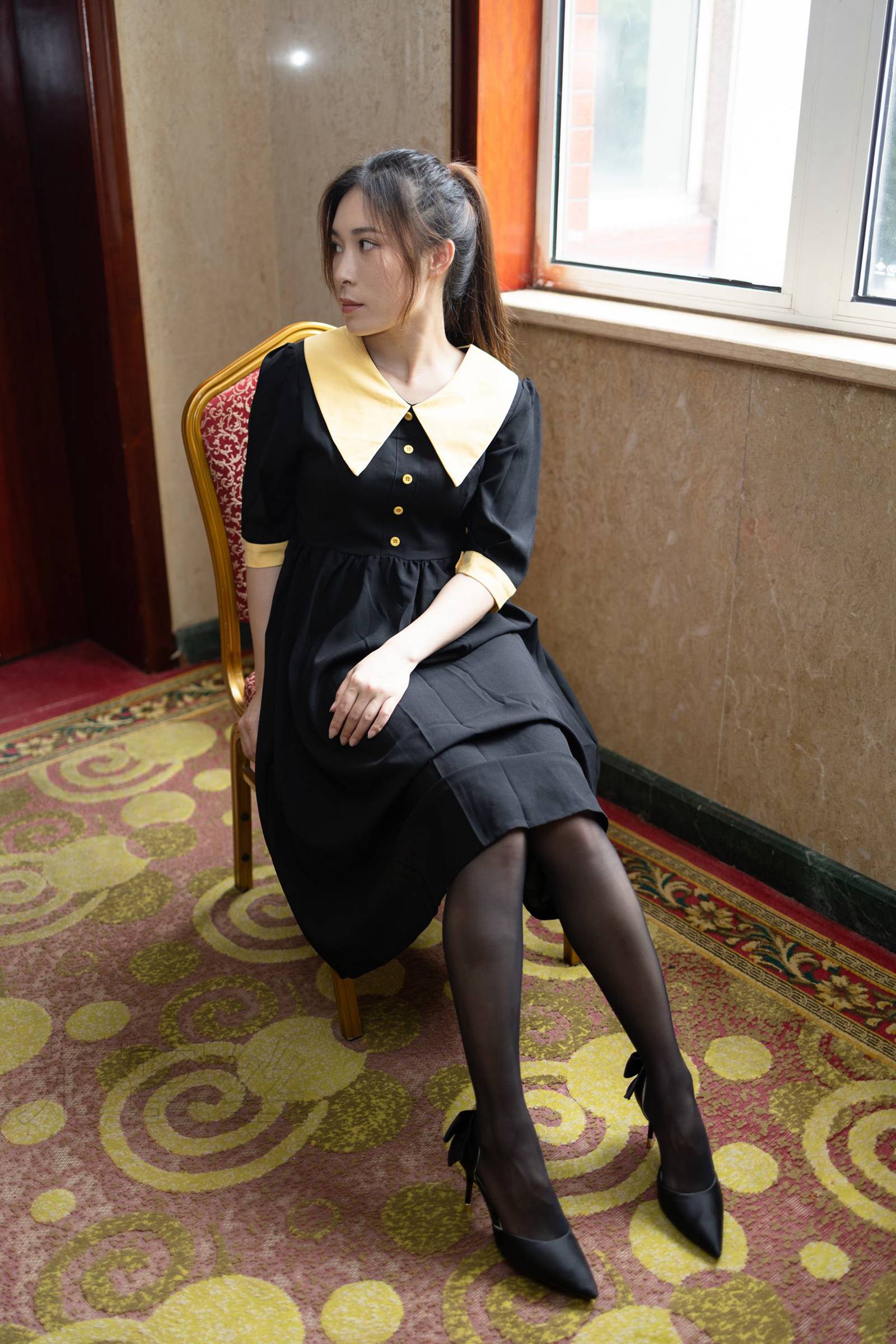 图片[47]-尤蜜丝  穿搭推广展示图集 黑丝肉丝对对碰[75P] – 速更版-美库