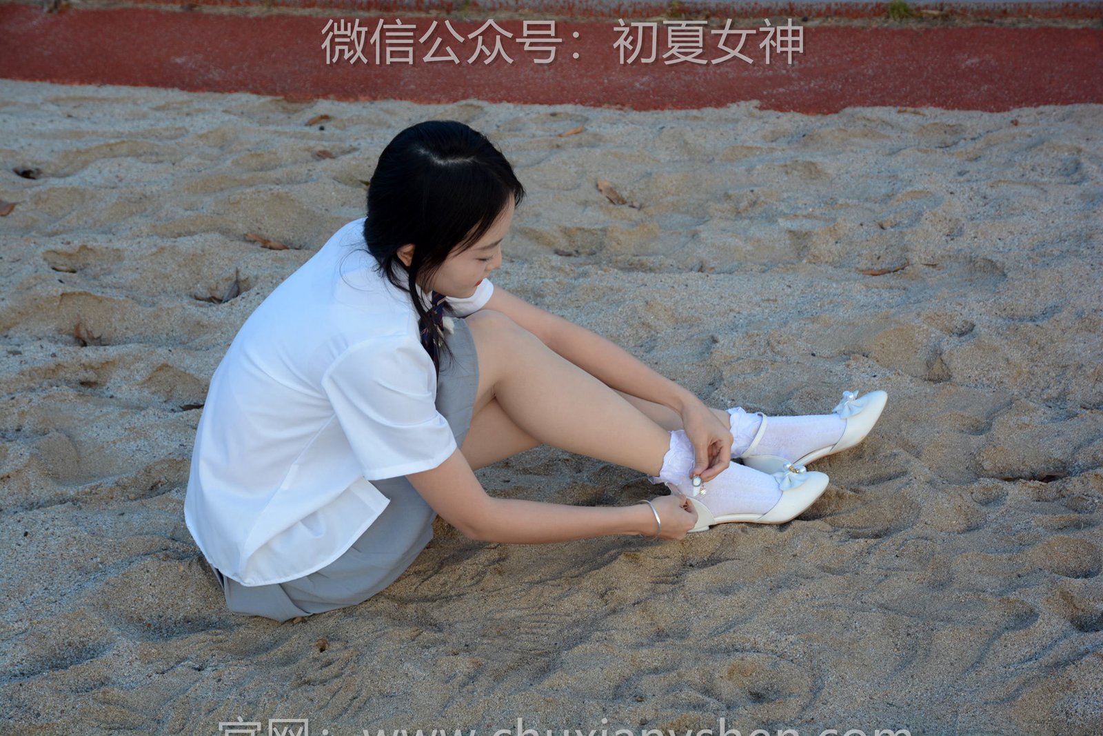 图片[68]-初夏女神 NO.117 双双 秋季玩沙[142P] – 速更版-美库