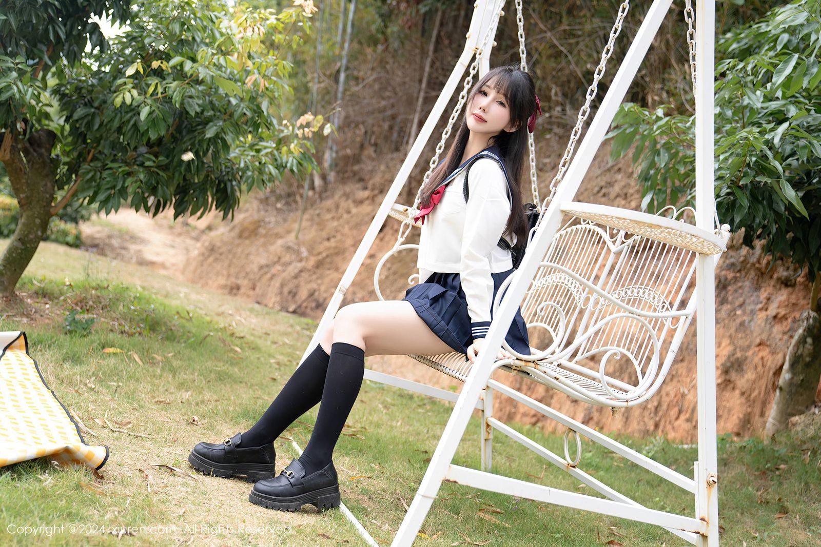 图片[26]-[Xiuren秀人网]2024.04.10 NO.8365 波巧酱 jk小短裙 [29+1P] – 速更版-美库