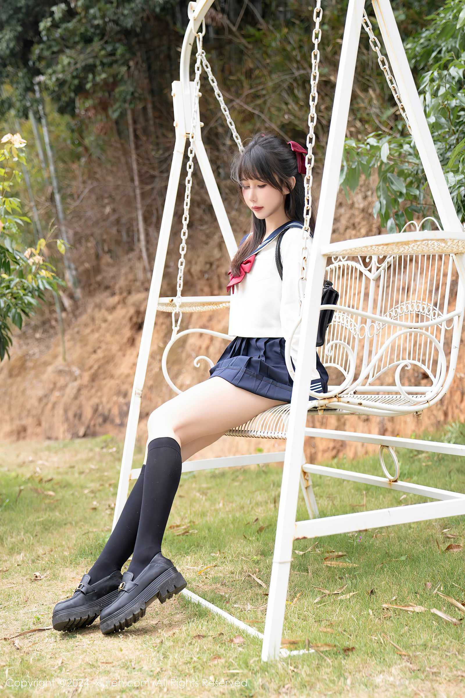 图片[27]-[Xiuren秀人网]2024.04.10 NO.8365 波巧酱 jk小短裙 [29+1P] – 速更版-美库