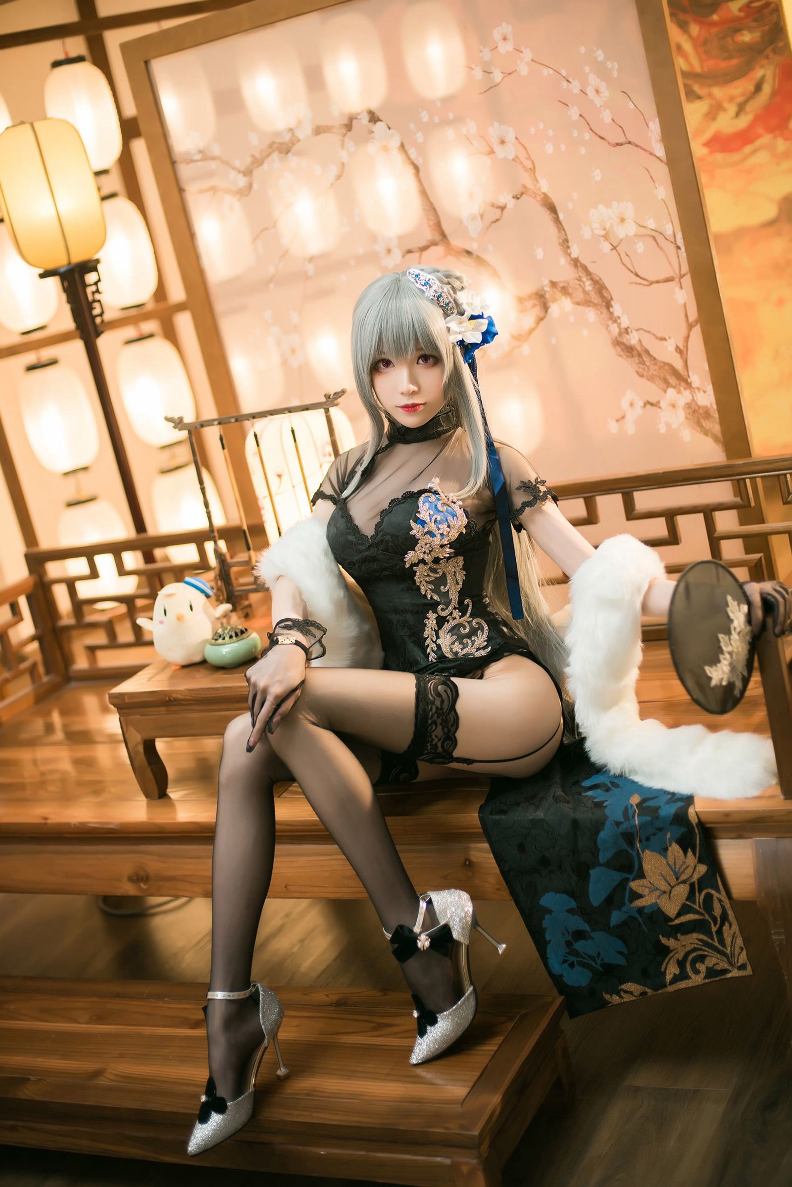 图片[15]-Tomoyo酱  – 碧蓝 路易九世旗袍[20P] – 速更版-美库