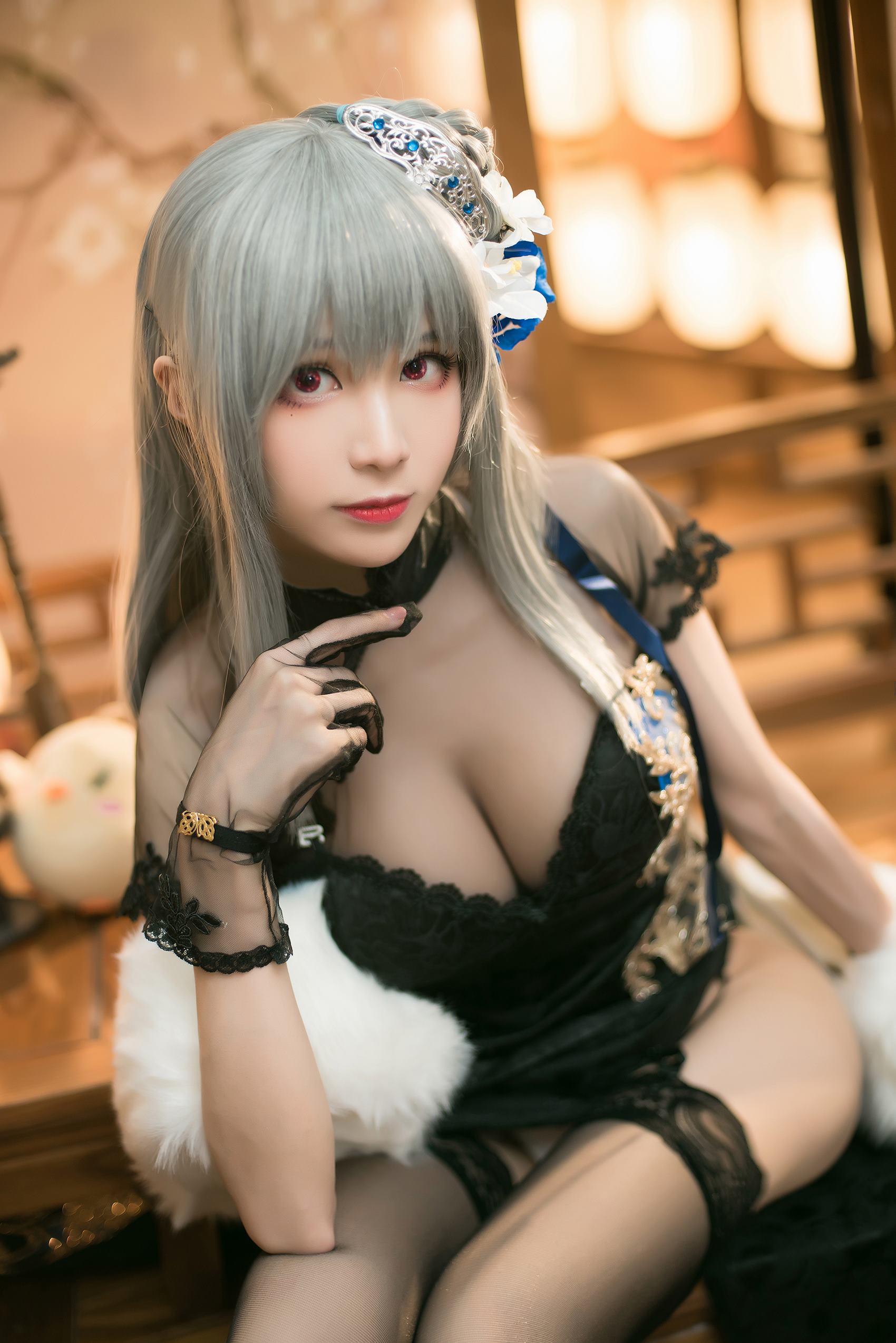 图片[17]-Tomoyo酱  – 碧蓝 路易九世旗袍[20P] – 速更版-美库