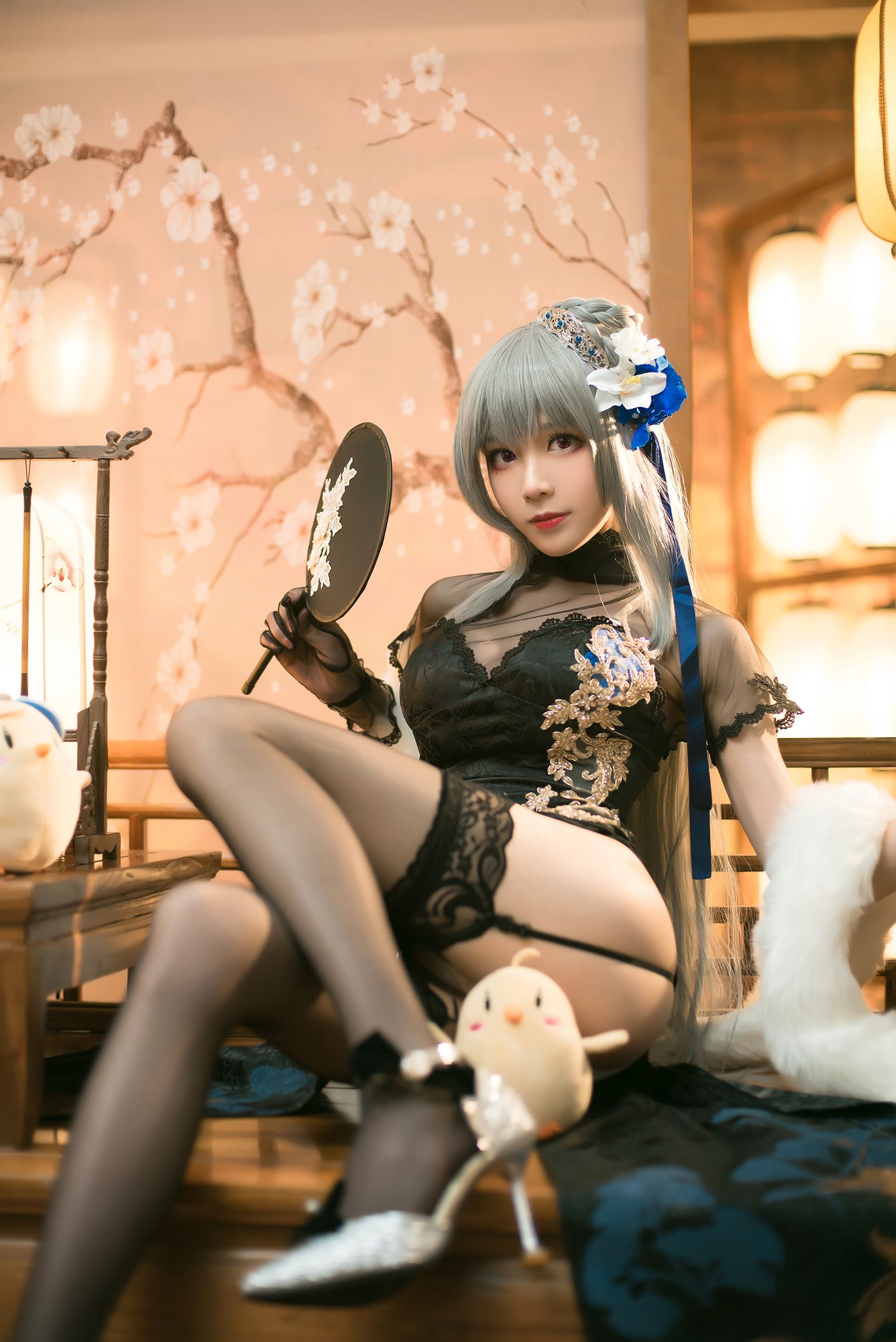 图片[20]-Tomoyo酱  – 碧蓝 路易九世旗袍[20P] – 速更版-美库