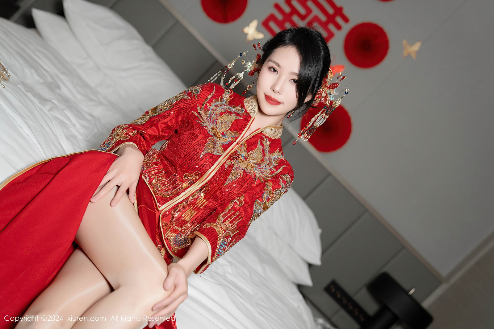 图片[40]-[Xiuren秀人网]2024.04.11 NO.8376 利世 禧嫁 [67+1P] – 速更版-美库