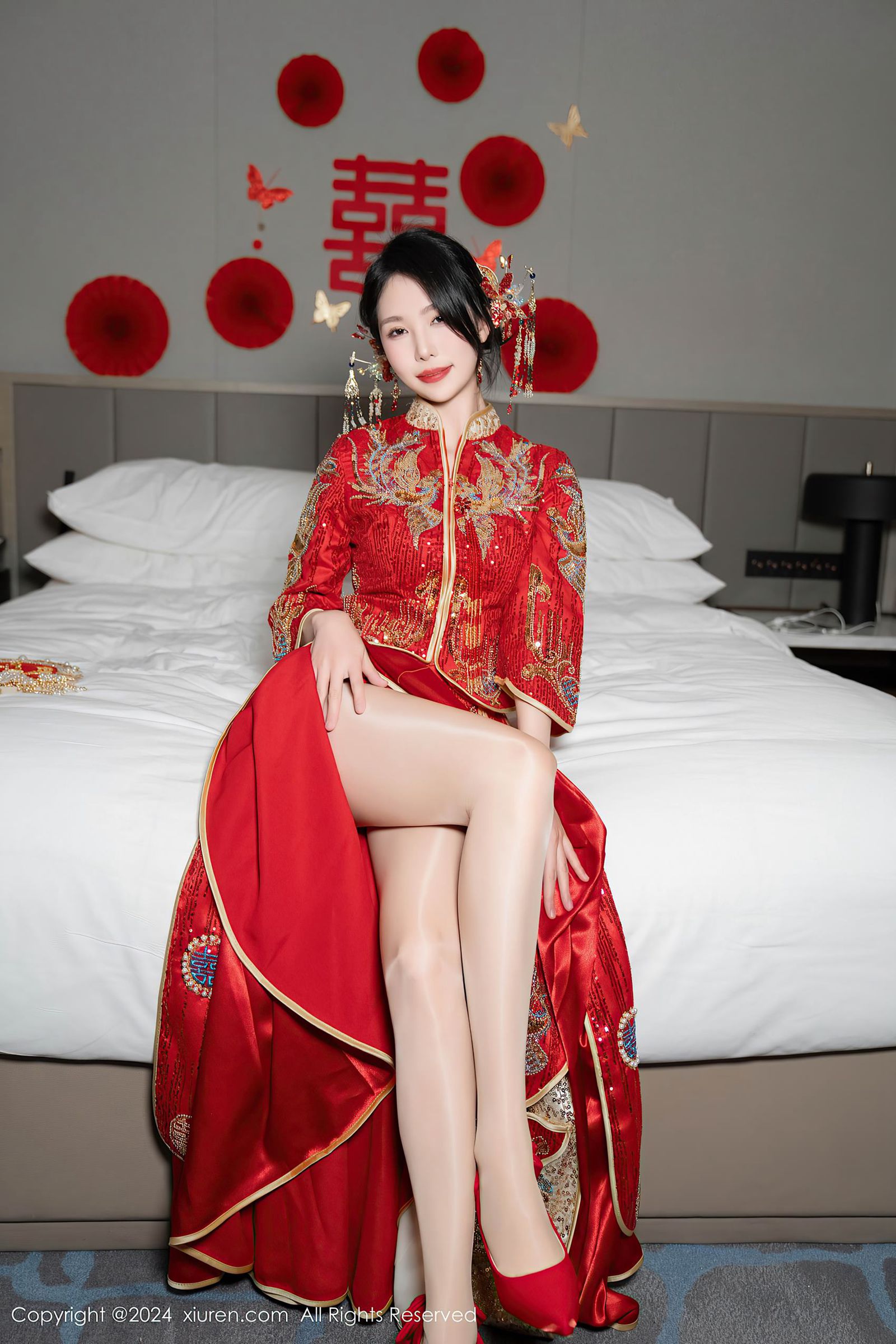 图片[41]-[Xiuren秀人网]2024.04.11 NO.8376 利世 禧嫁 [67+1P] – 速更版-美库