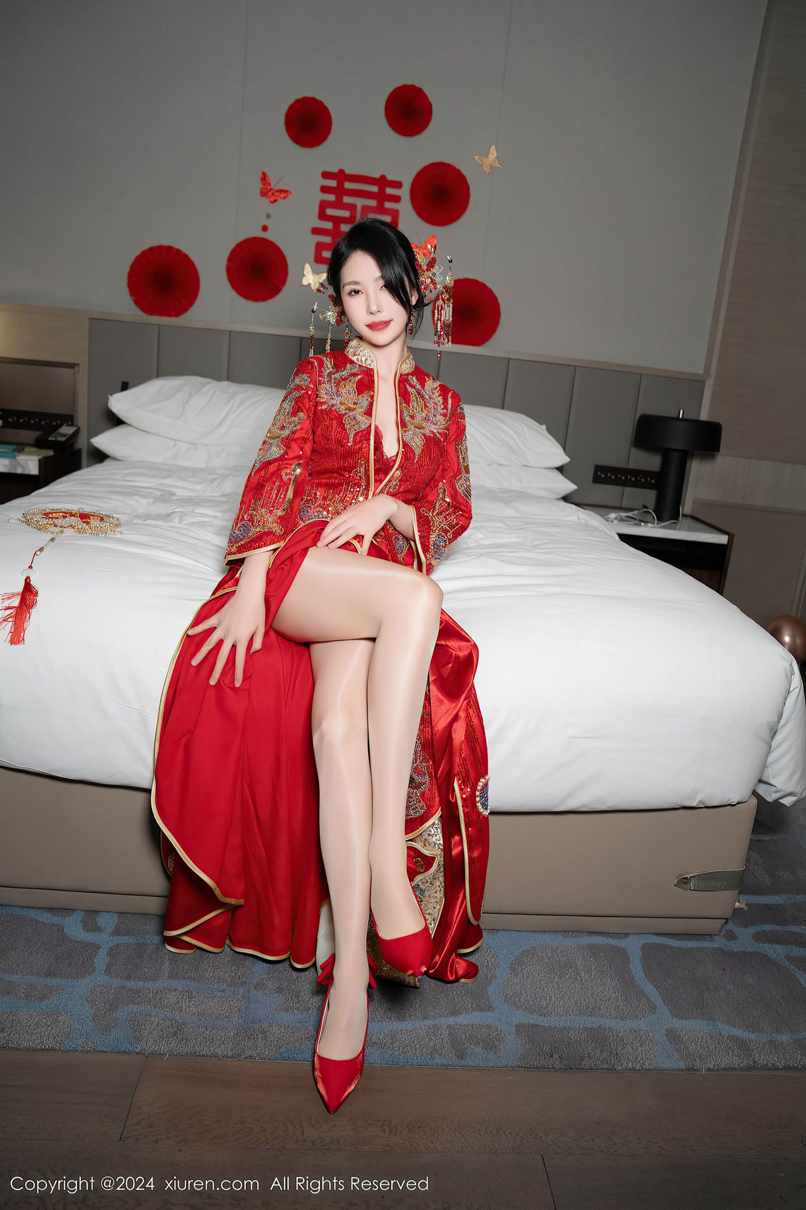 图片[42]-[Xiuren秀人网]2024.04.11 NO.8376 利世 禧嫁 [67+1P] – 速更版-美库