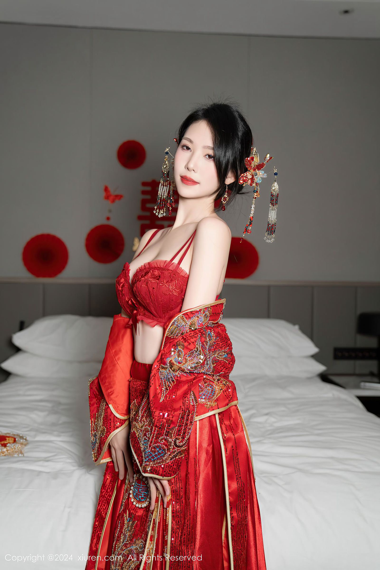 图片[47]-[Xiuren秀人网]2024.04.11 NO.8376 利世 禧嫁 [67+1P] – 速更版-美库