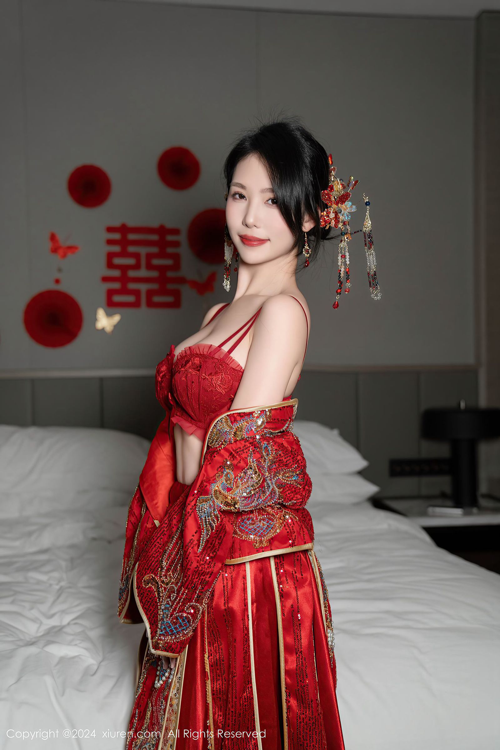 图片[49]-[Xiuren秀人网]2024.04.11 NO.8376 利世 禧嫁 [67+1P] – 速更版-美库