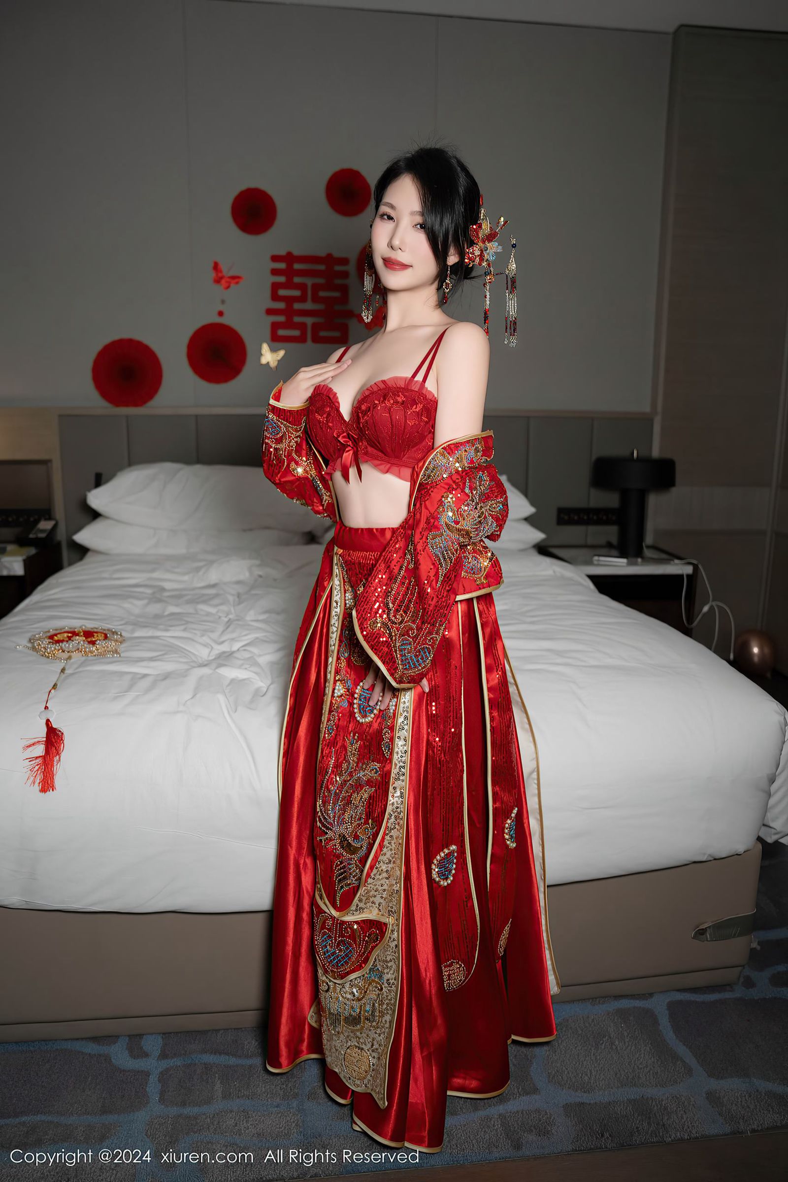 图片[52]-[Xiuren秀人网]2024.04.11 NO.8376 利世 禧嫁 [67+1P] – 速更版-美库