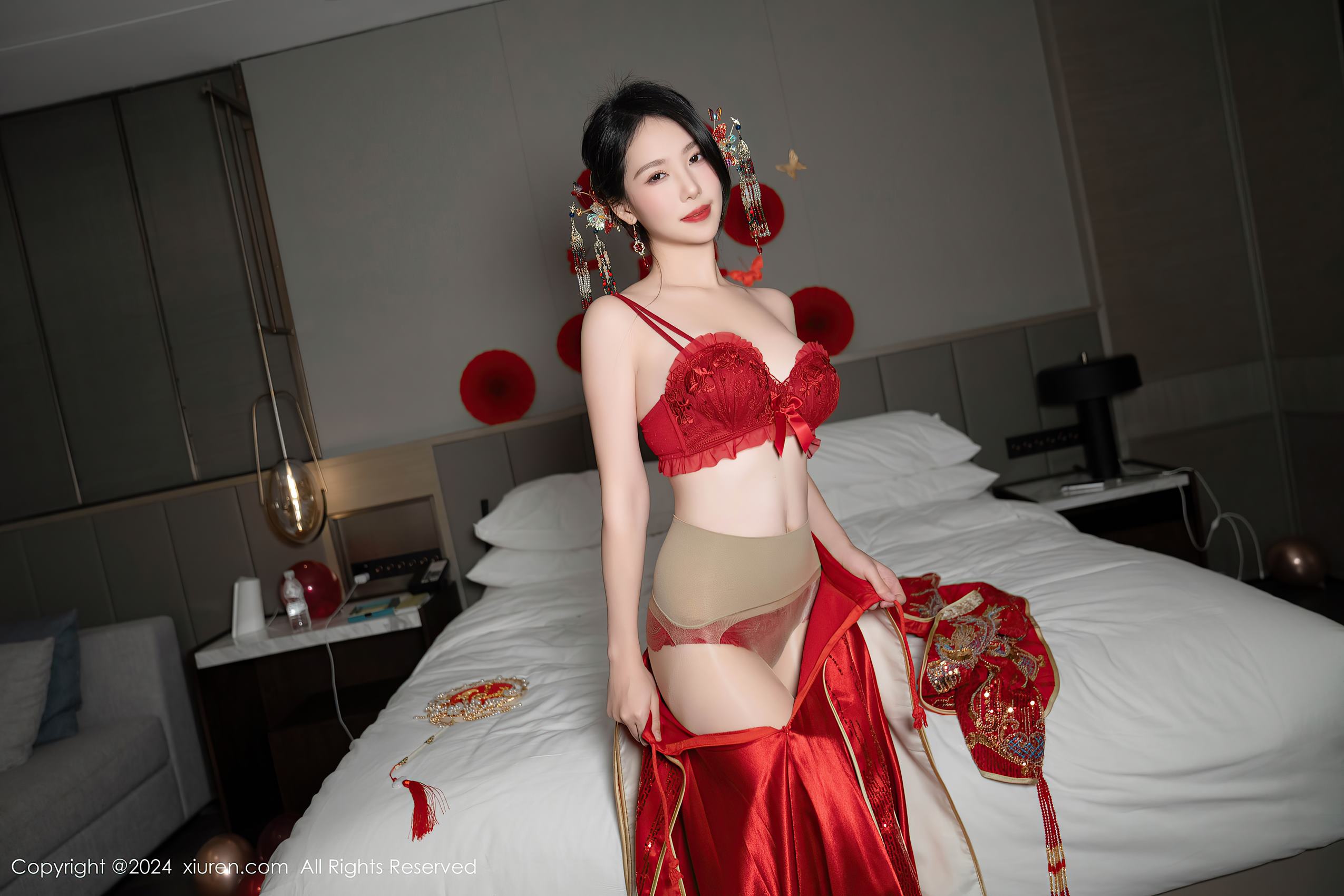 图片[59]-[Xiuren秀人网]2024.04.11 NO.8376 利世 禧嫁 [67+1P] – 速更版-美库