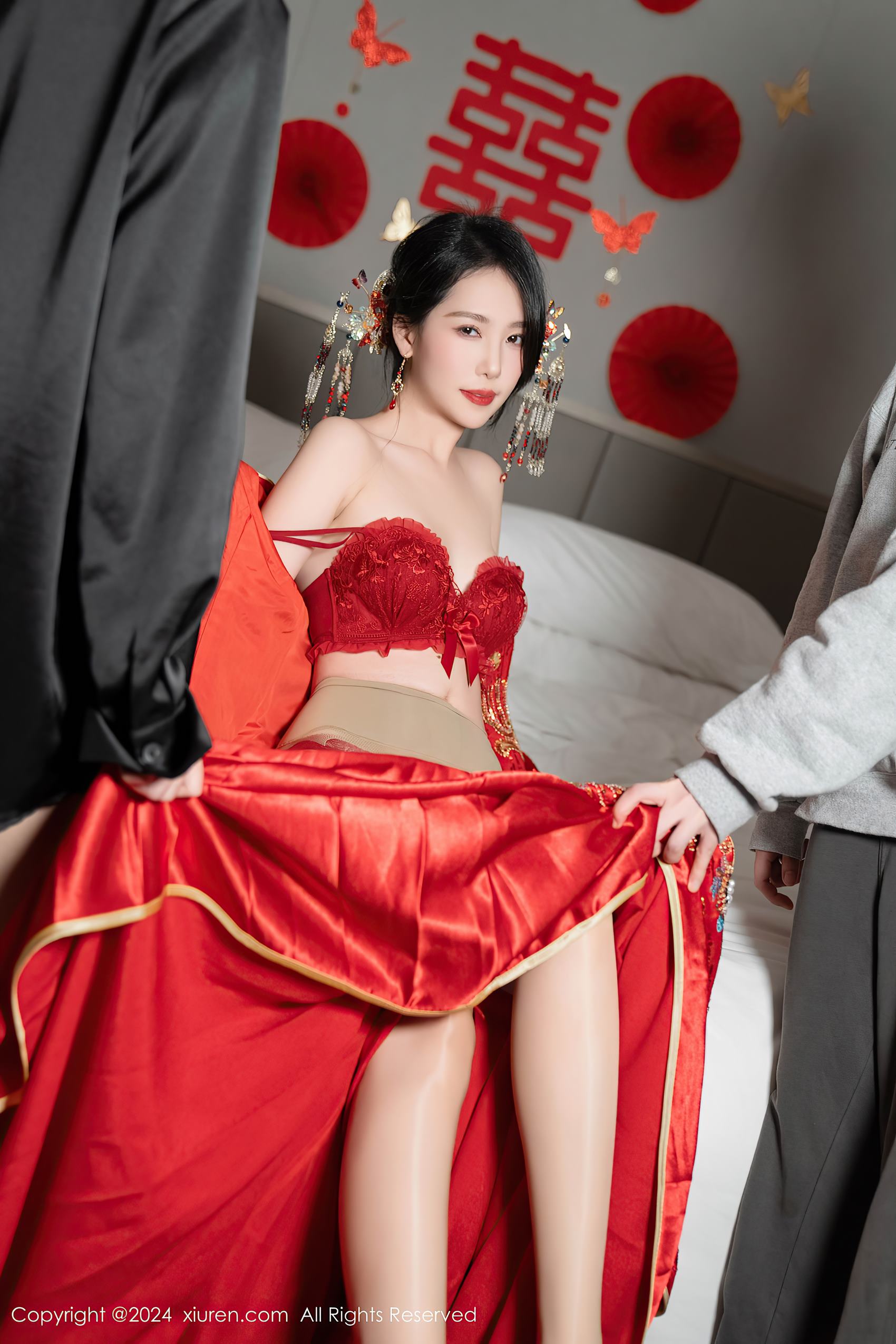 图片[66]-[Xiuren秀人网]2024.04.11 NO.8376 利世 禧嫁 [67+1P] – 速更版-美库