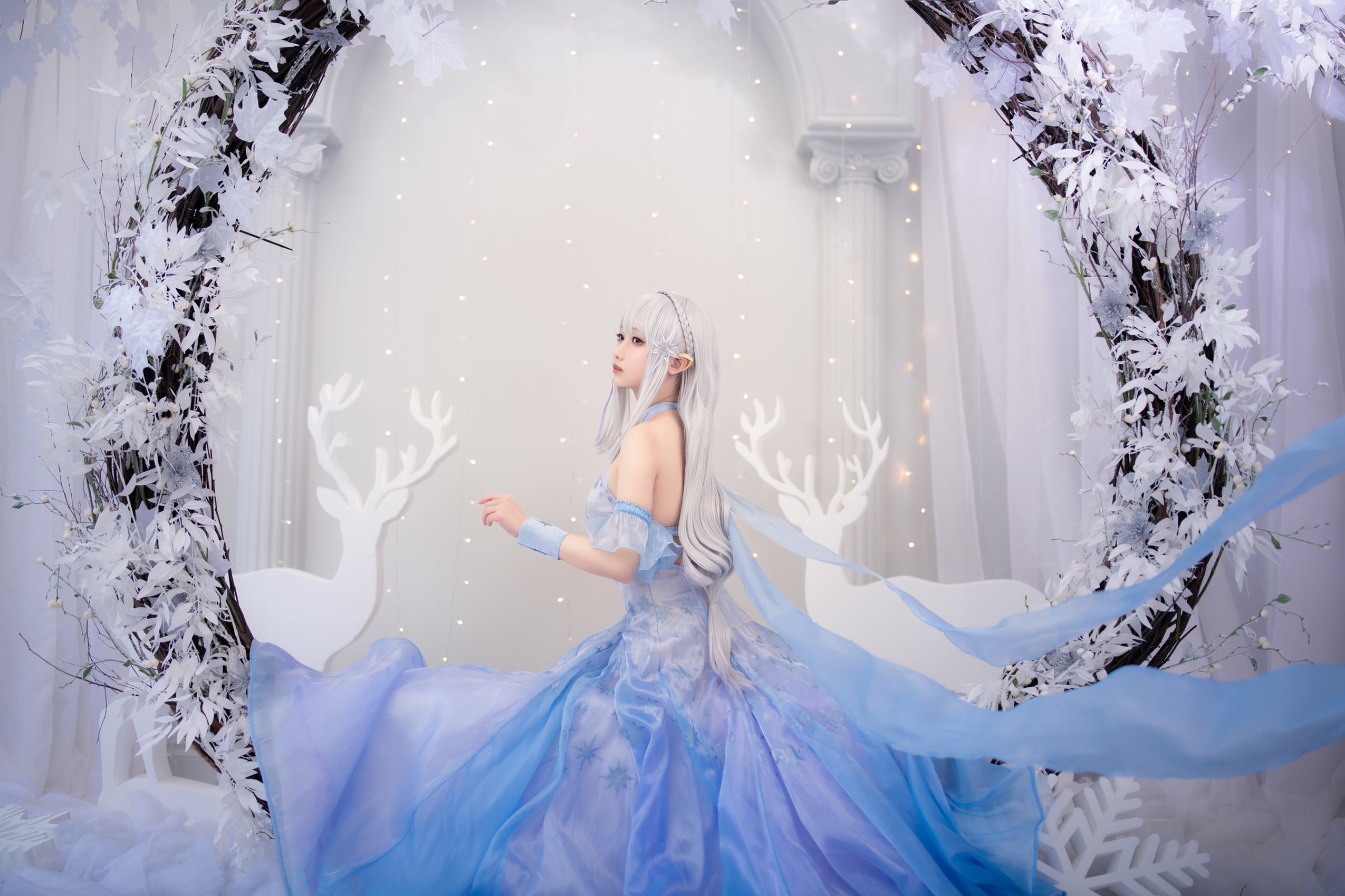 图片[10]-小木曾AYA  – Re0爱蜜莉雅 水晶礼服[19P] – 速更版-美库